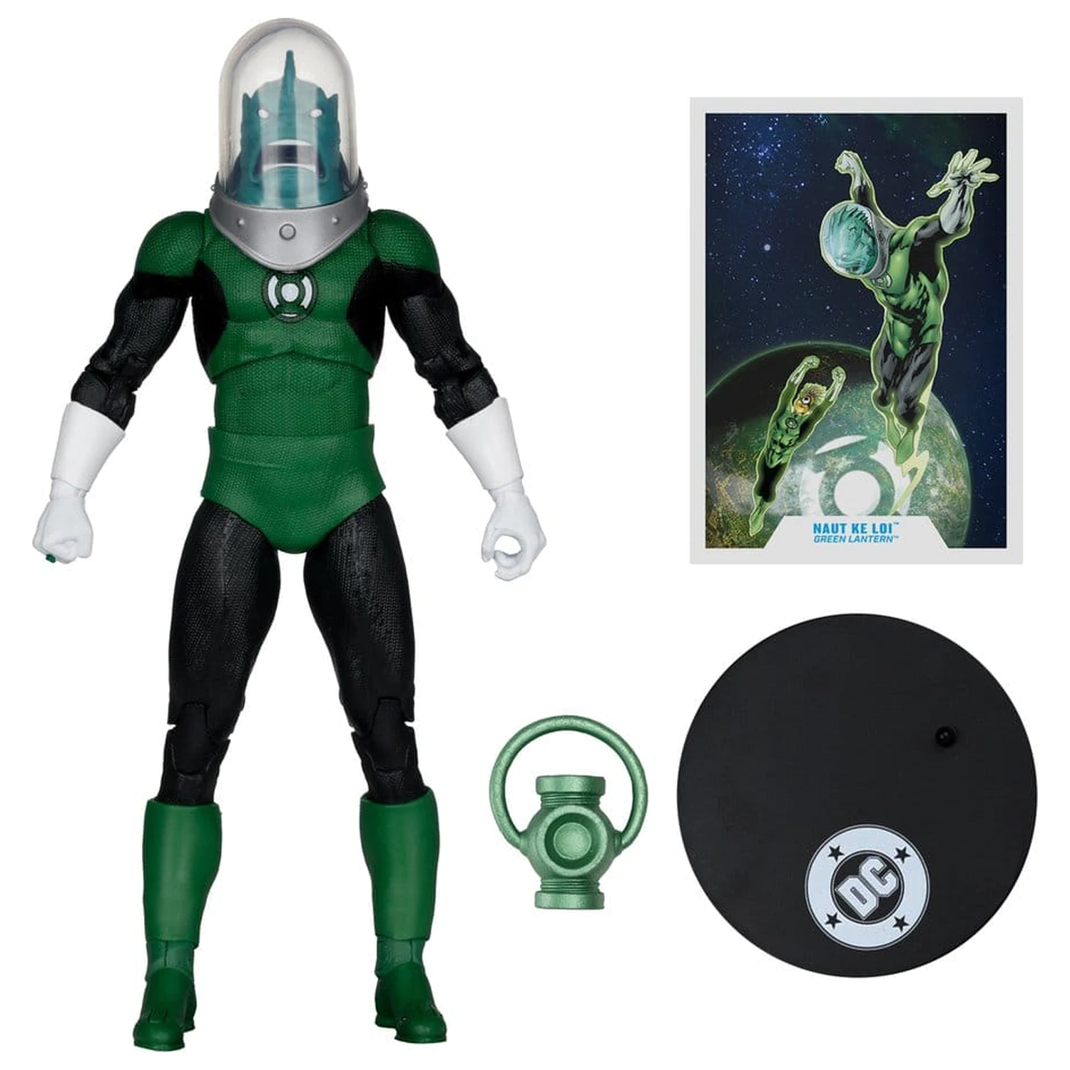 Green Lantern DC Multiverse Action Figure Naut Ke Loi 19 cm product photo
