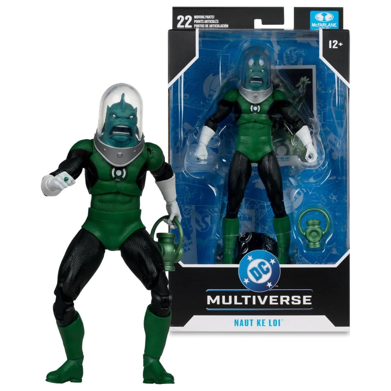 Green Lantern DC Multiverse Action Figure Naut Ke Loi 19 cm product photo