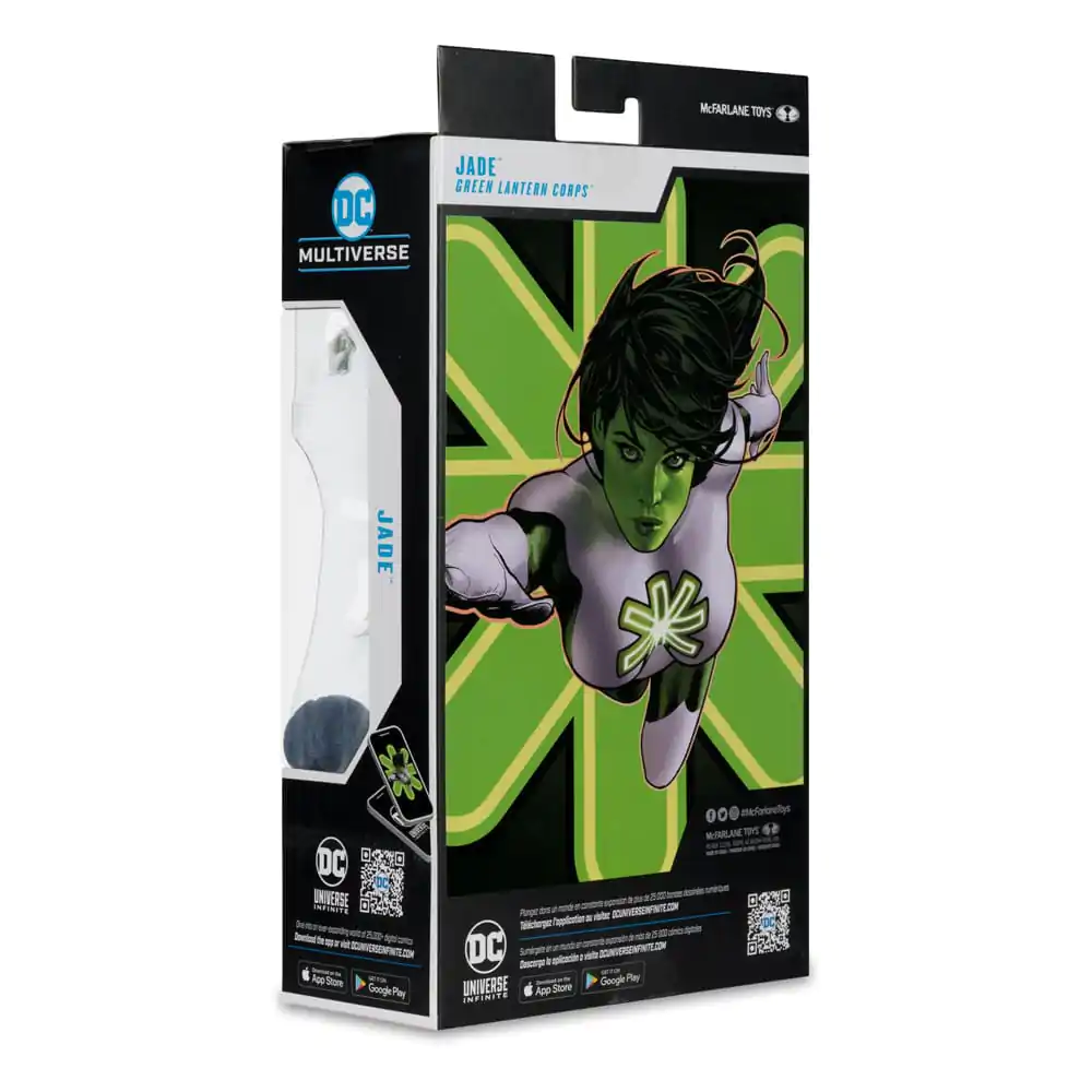 Green Latern Corps DC Multiverse Action Figure Jade (Red Platinum Edition) 17 cm product photo