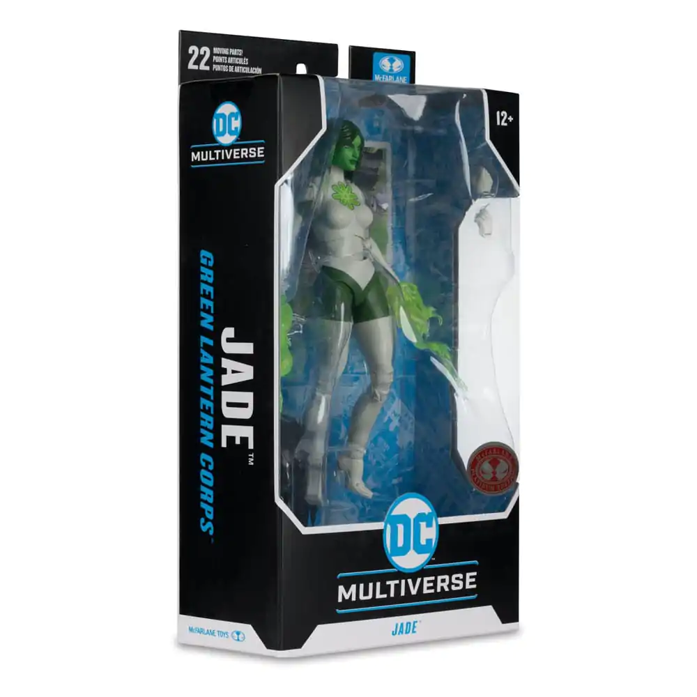 Green Latern Corps DC Multiverse Action Figure Jade (Red Platinum Edition) 17 cm product photo