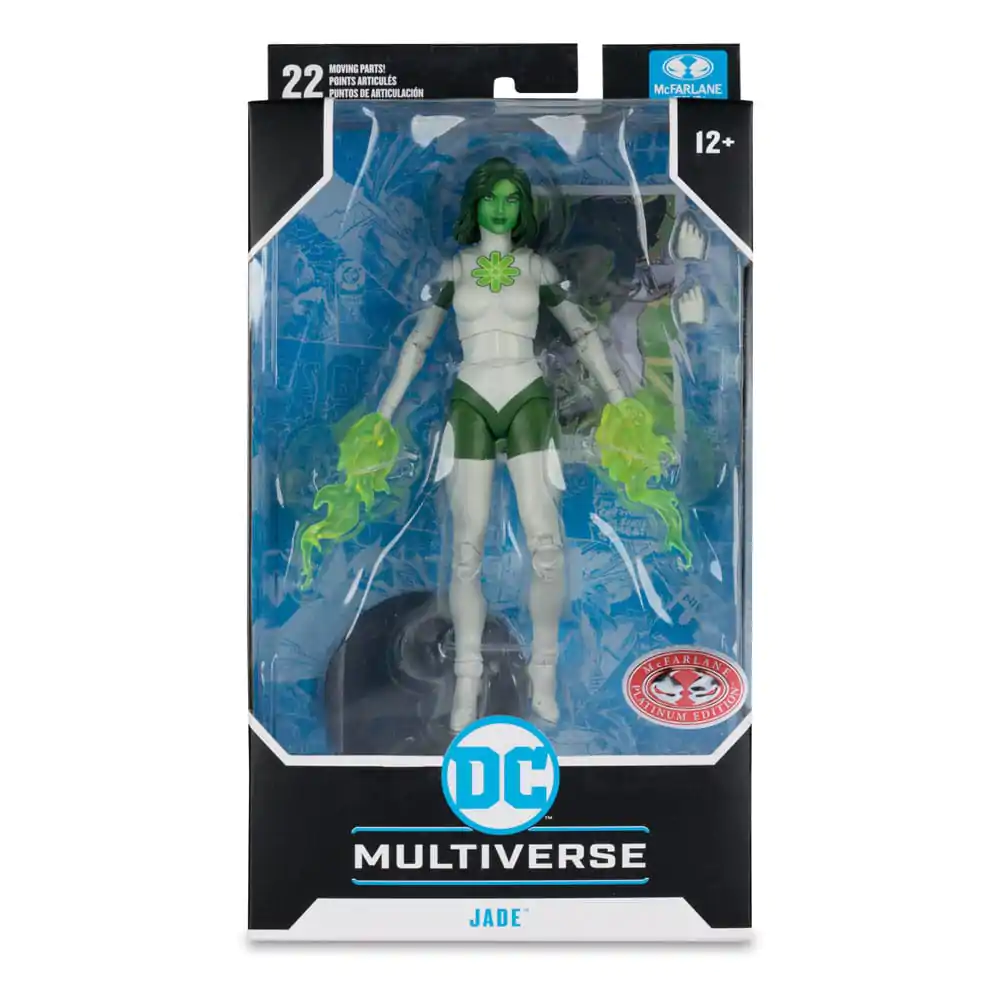 Green Latern Corps DC Multiverse Action Figure Jade (Red Platinum Edition) 17 cm product photo
