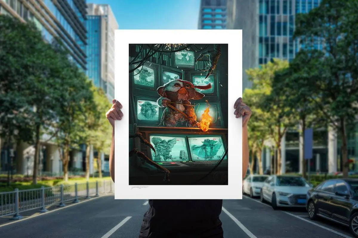 Gremlins 2: The New Batch Art Print 46 x 61 cm - unframed product photo