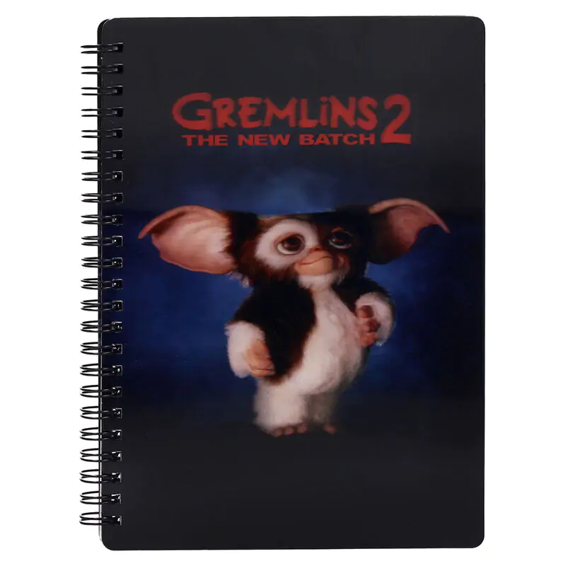 Gremlins Notebook with 3D-Effect Gremlins Black termékfotó