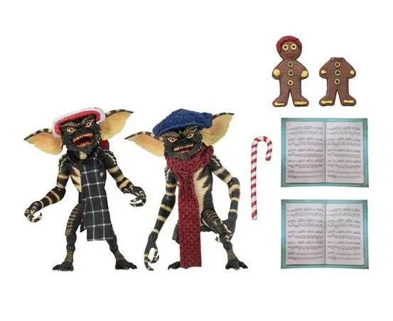 Gremlins Action Figure 2-Pack Christmas Carol Winter Scene Set 1 15 cm product photo