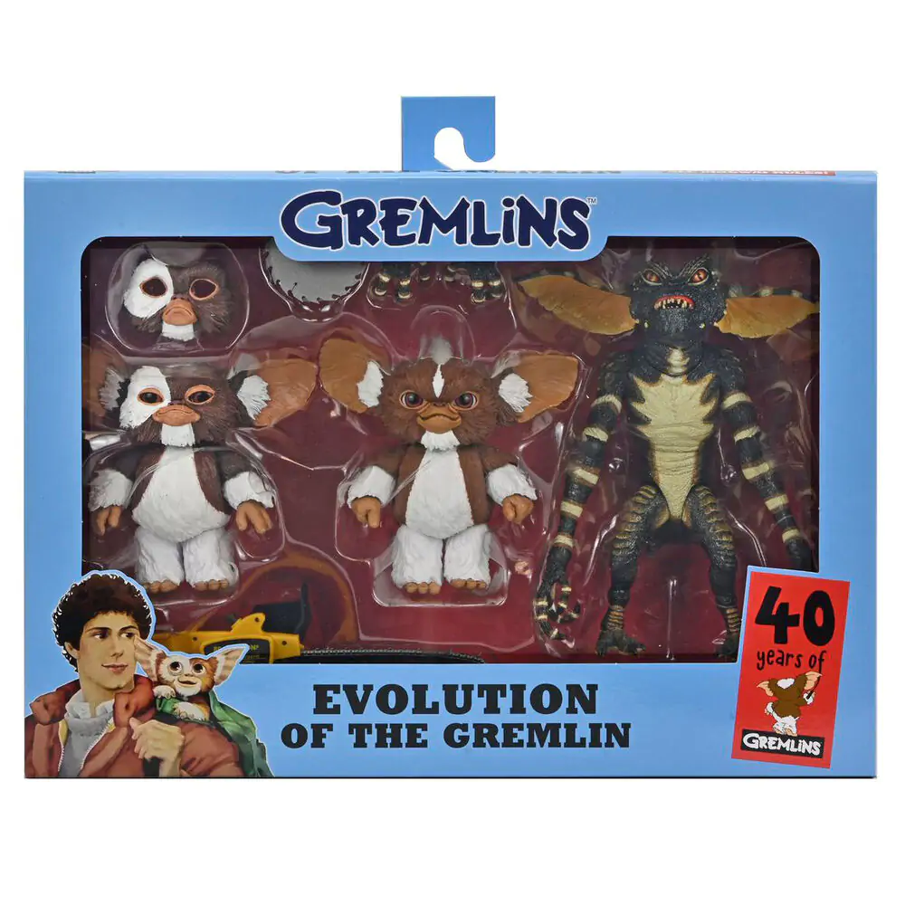 Gremlins Evolution of the Gremlin 40th Anniversary pack 3 figures 18cm product photo