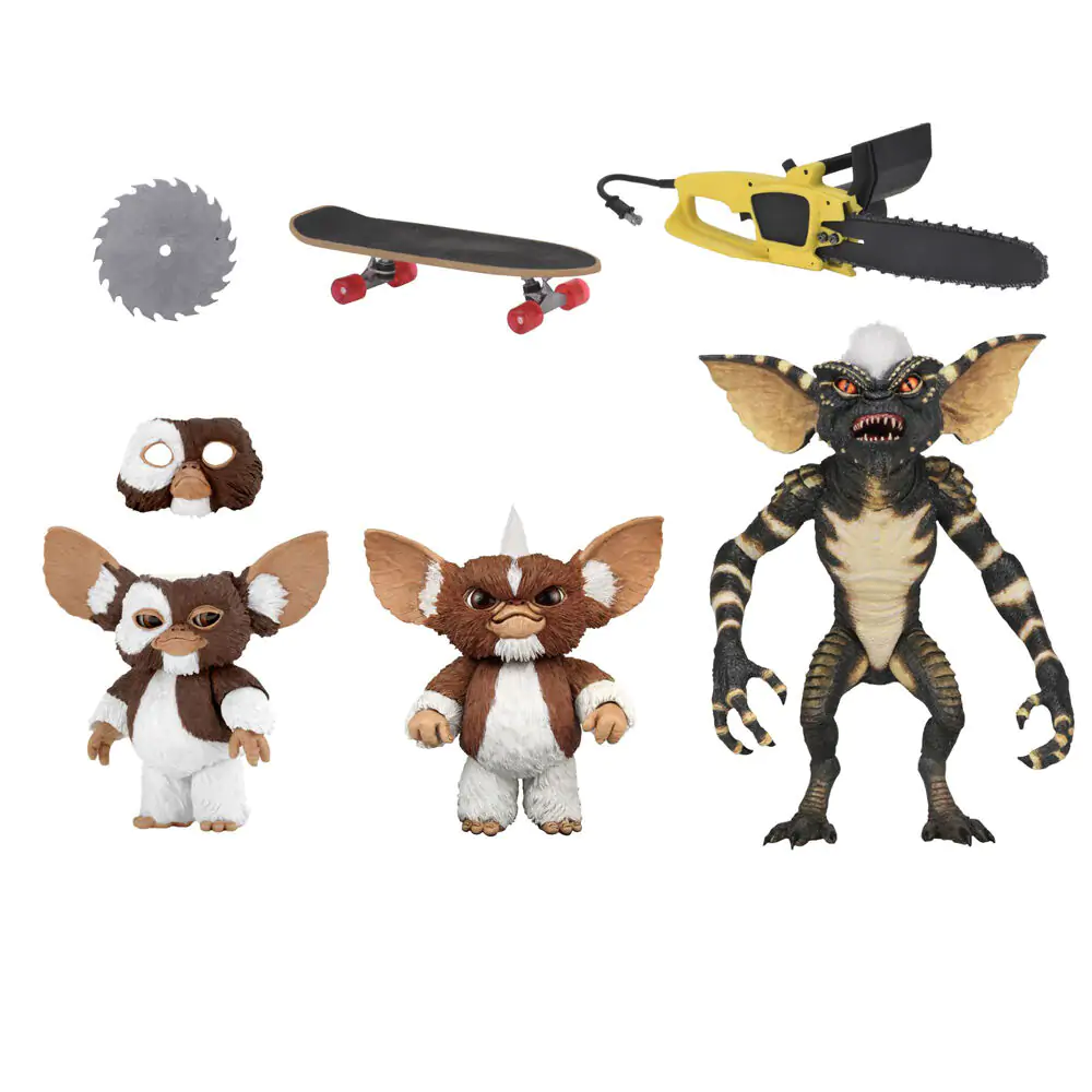 Gremlins Evolution of the Gremlin 40th Anniversary pack 3 figures 18cm product photo