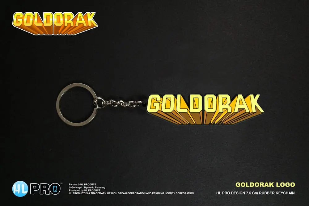 Grendizer Rubber Keychain Goldorak Logo 7 cm product photo