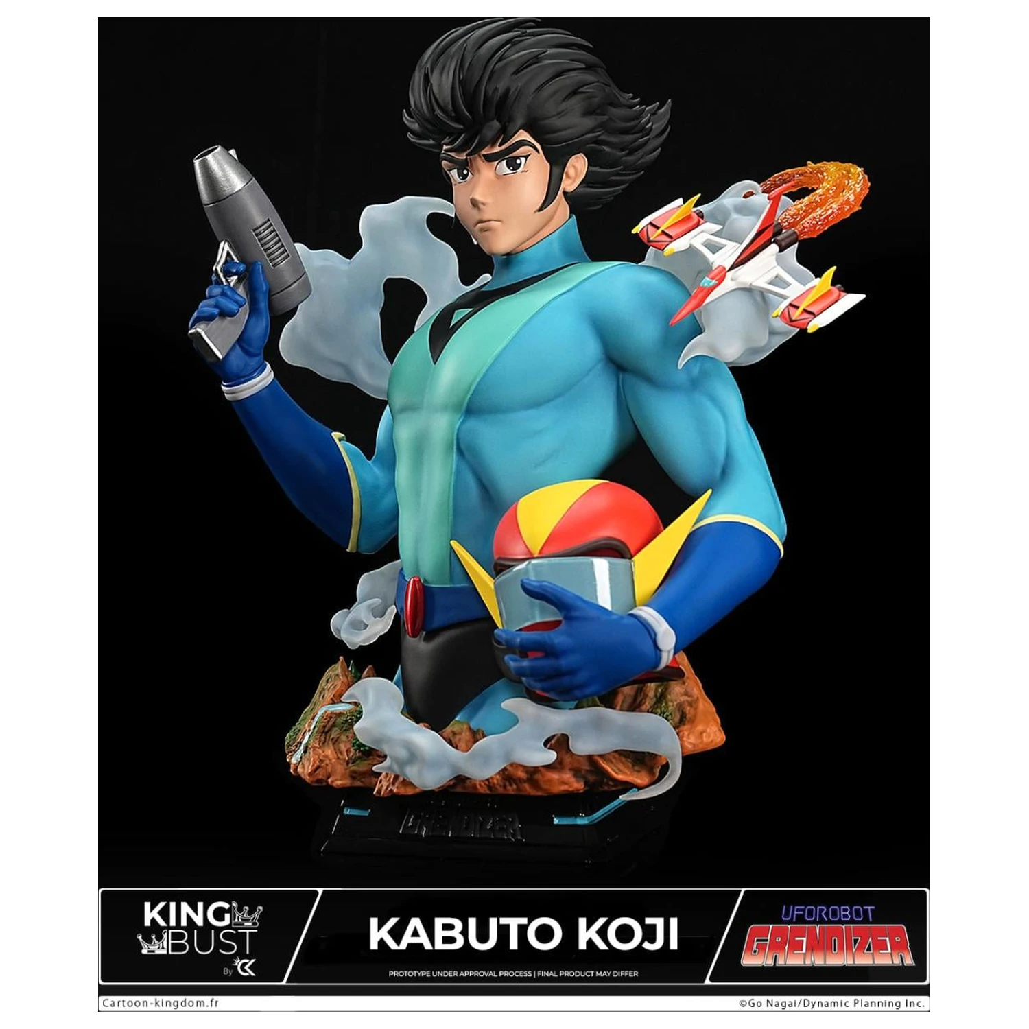 Grendizer Kabuto Koji King Bust 1/4 23cm product photo