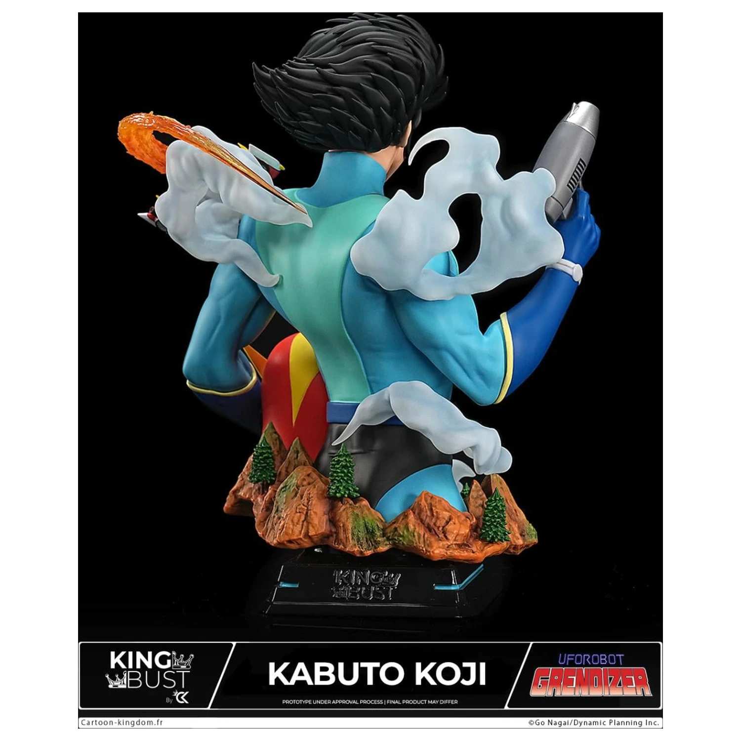 Grendizer Kabuto Koji King Bust 1/4 23cm product photo