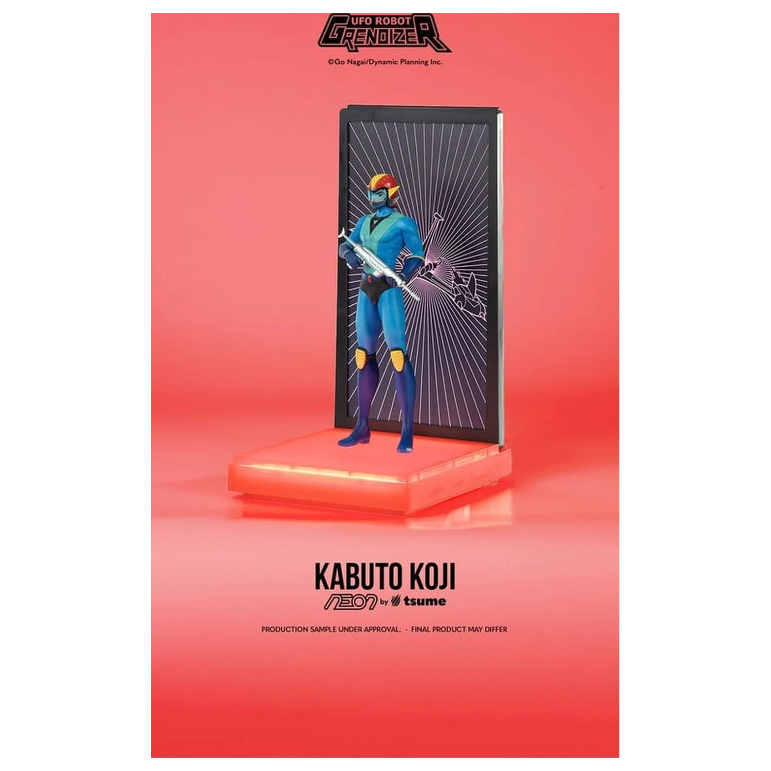 Grendizer Neon Figure 1/9 Kabuto Koji - Alcor 25 cm product photo