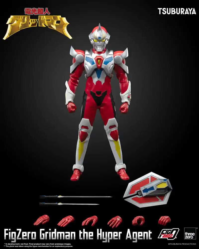 Gridman the Hyper Agent FigZero Action Figure Gridman the Hyper Agent 30 cm termékfotó