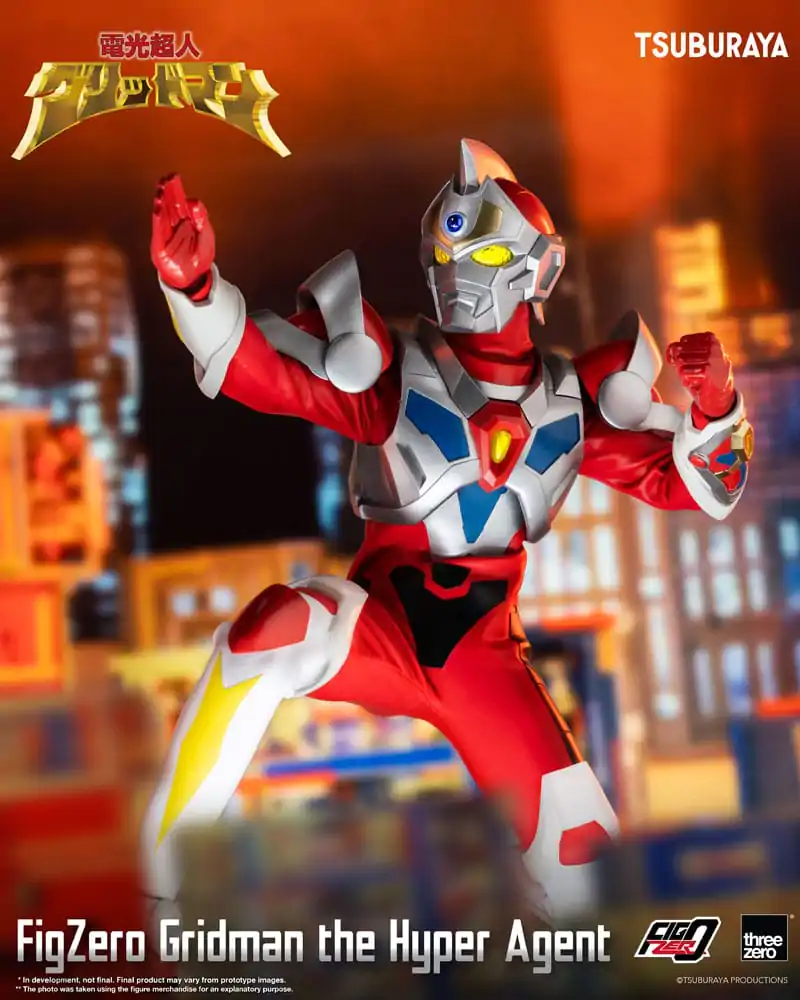 Gridman the Hyper Agent FigZero Action Figure Gridman the Hyper Agent 30 cm termékfotó