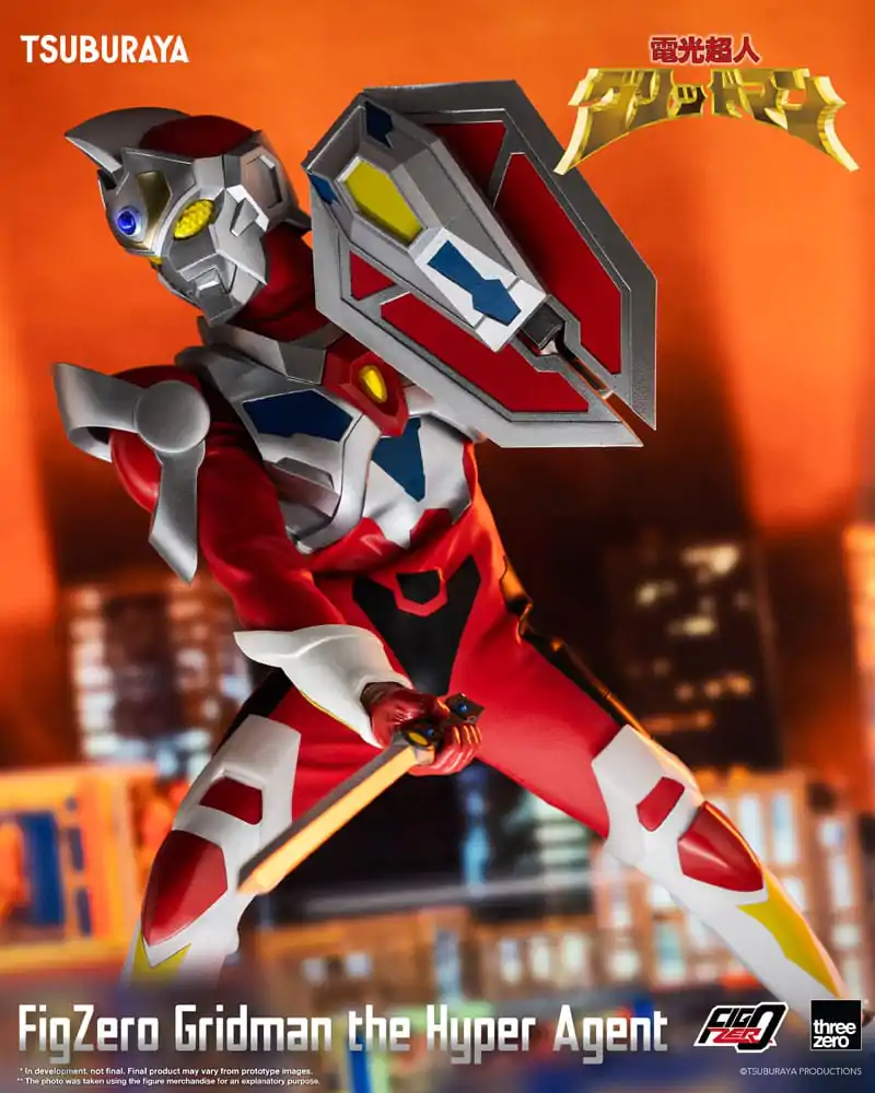 Gridman the Hyper Agent FigZero Action Figure Gridman the Hyper Agent 30 cm termékfotó