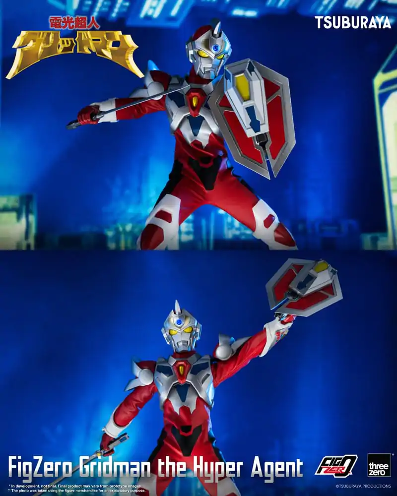 Gridman the Hyper Agent FigZero Action Figure Gridman the Hyper Agent 30 cm termékfotó