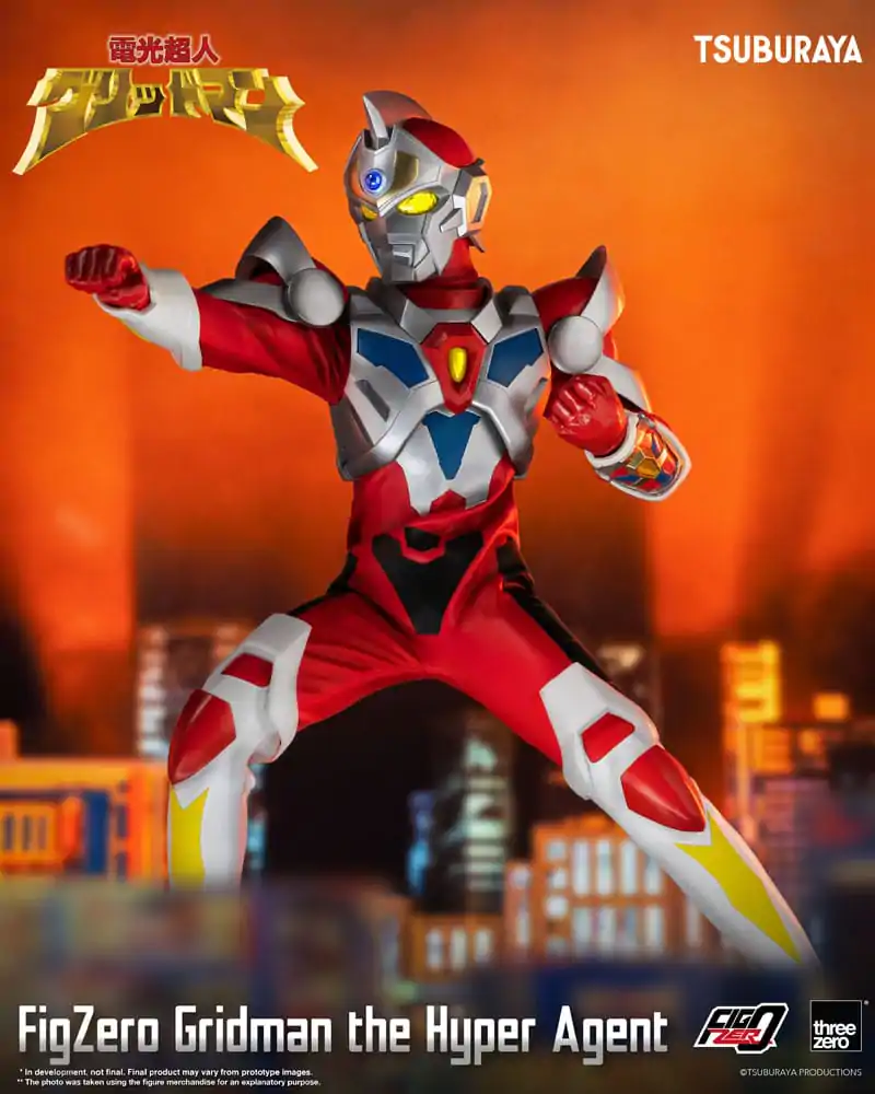 Gridman the Hyper Agent FigZero Action Figure Gridman the Hyper Agent 30 cm termékfotó