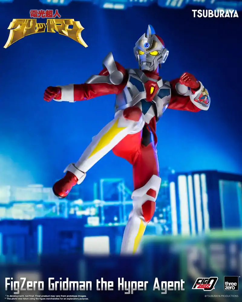 Gridman the Hyper Agent FigZero Action Figure Gridman the Hyper Agent 30 cm termékfotó