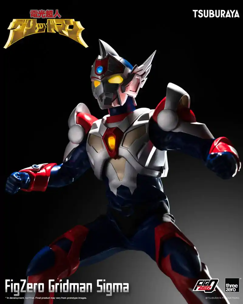 Gridman the Hyper Agent: Revenge of Neo Evil Lord FigZero Action Figure Gridman Sigma 30 cm termékfotó