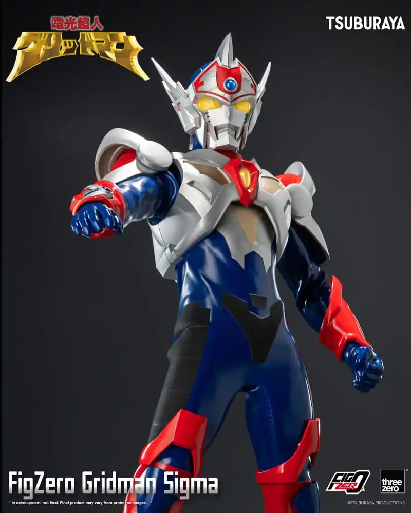 Gridman the Hyper Agent: Revenge of Neo Evil Lord FigZero Action Figure Gridman Sigma 30 cm termékfotó