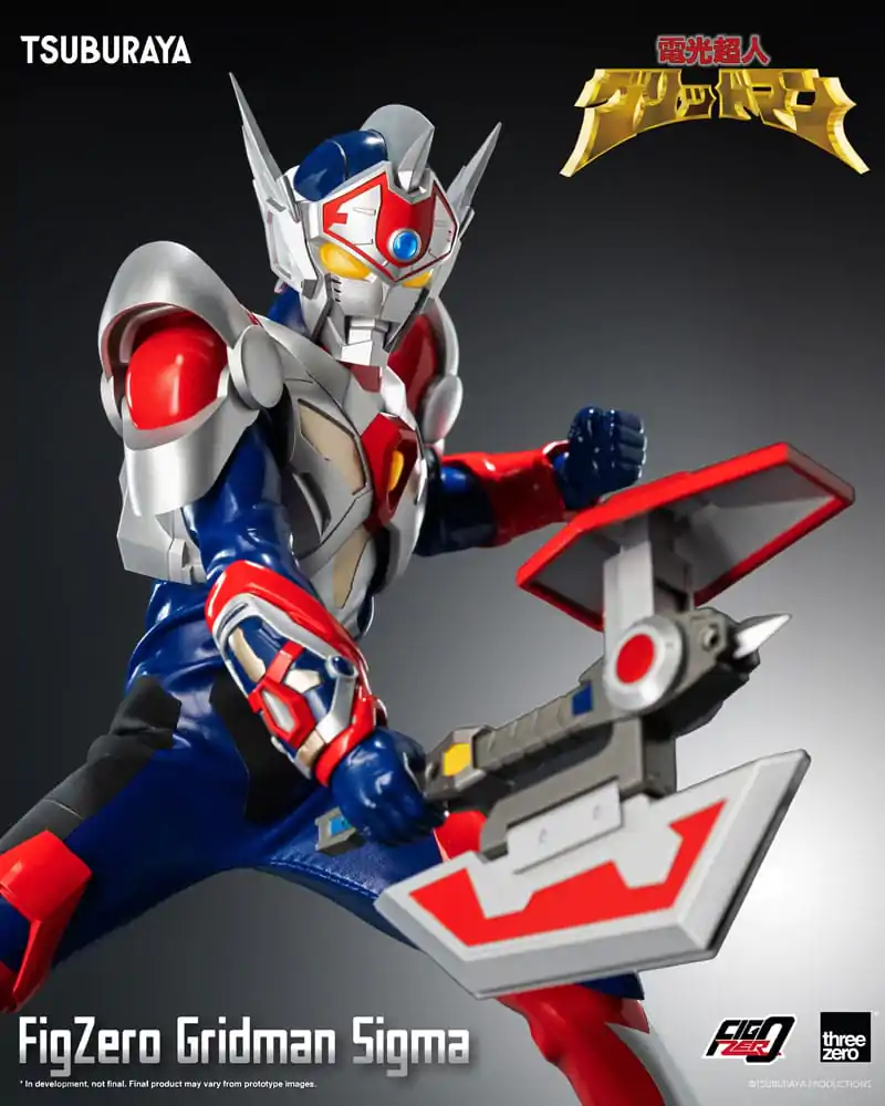 Gridman the Hyper Agent: Revenge of Neo Evil Lord FigZero Action Figure Gridman Sigma 30 cm termékfotó