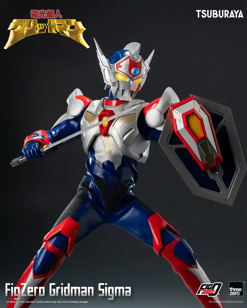 Gridman the Hyper Agent: Revenge of Neo Evil Lord FigZero Action Figure Gridman Sigma 30 cm termékfotó