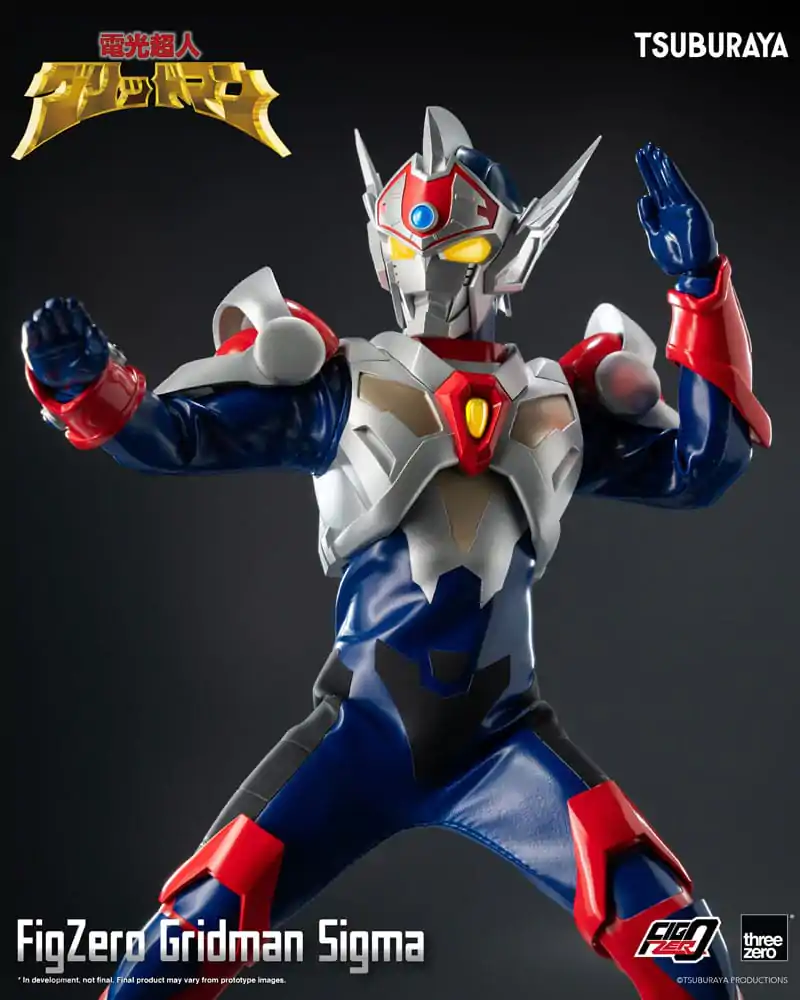 Gridman the Hyper Agent: Revenge of Neo Evil Lord FigZero Action Figure Gridman Sigma 30 cm termékfotó