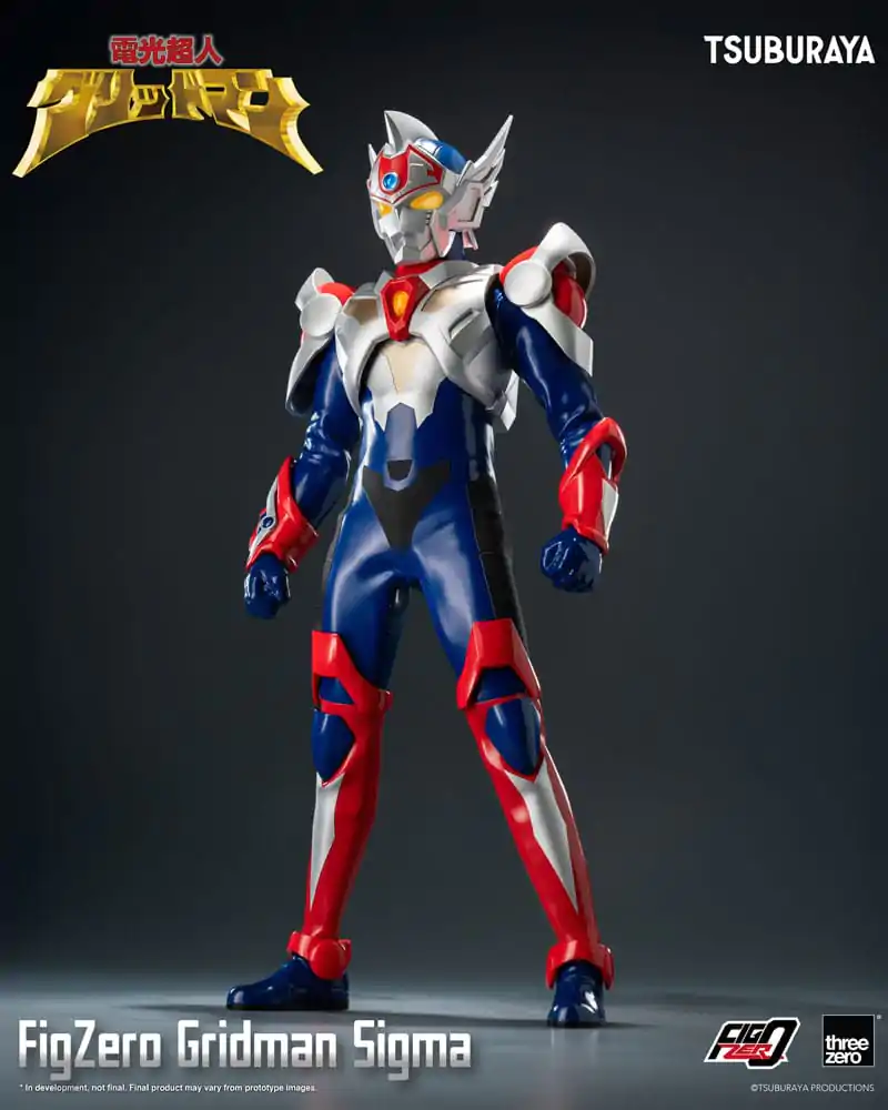 Gridman the Hyper Agent: Revenge of Neo Evil Lord FigZero Action Figure Gridman Sigma 30 cm termékfotó