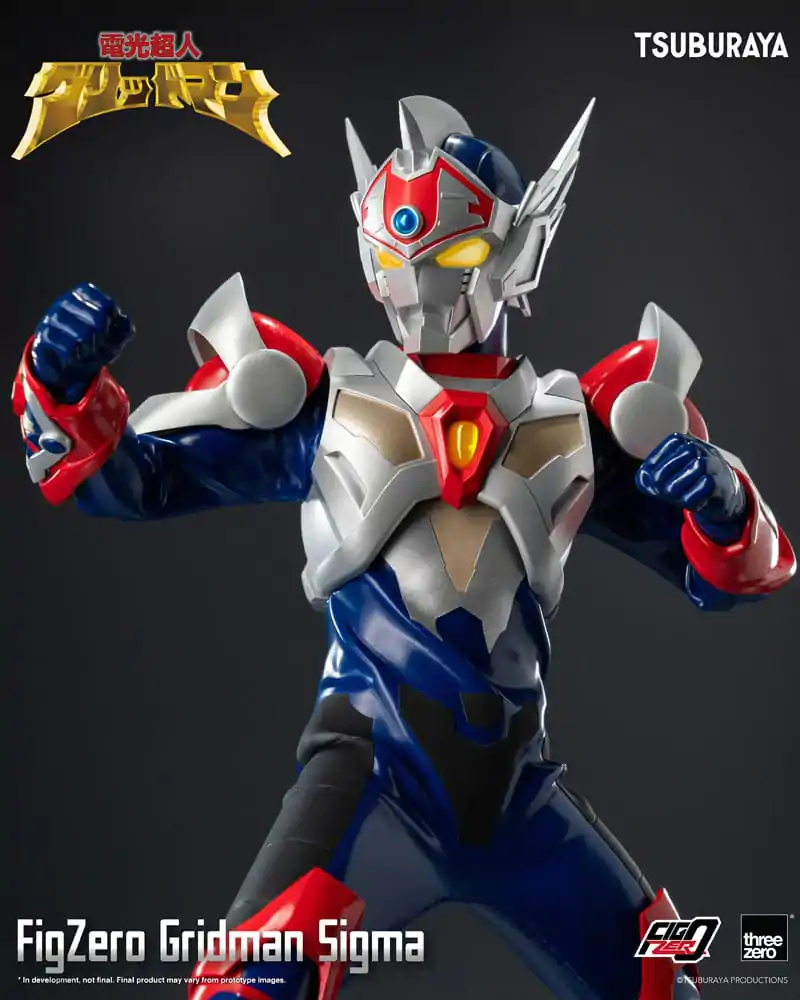 Gridman the Hyper Agent: Revenge of Neo Evil Lord FigZero Action Figure Gridman Sigma 30 cm termékfotó