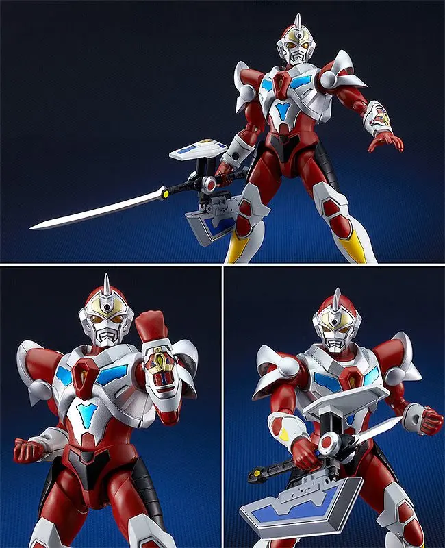 Gridman the Hyper Agent Action Figure The Gattai Thunder Gridman 21 cm product photo