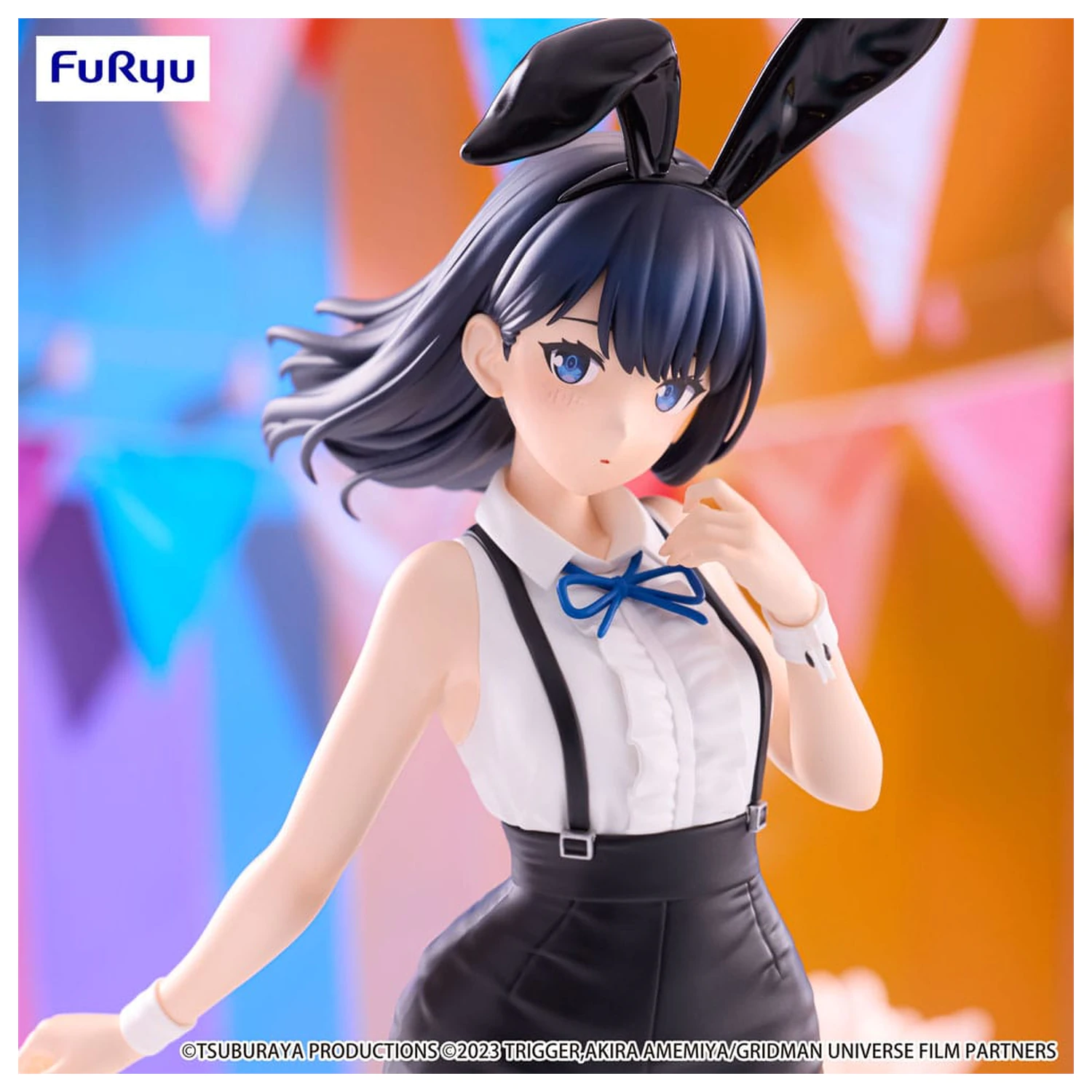 Gridman Universe BiCute Bunnies PVC Statue Rikka Takarada Easter Bunny Ver. 28 cm  product photo