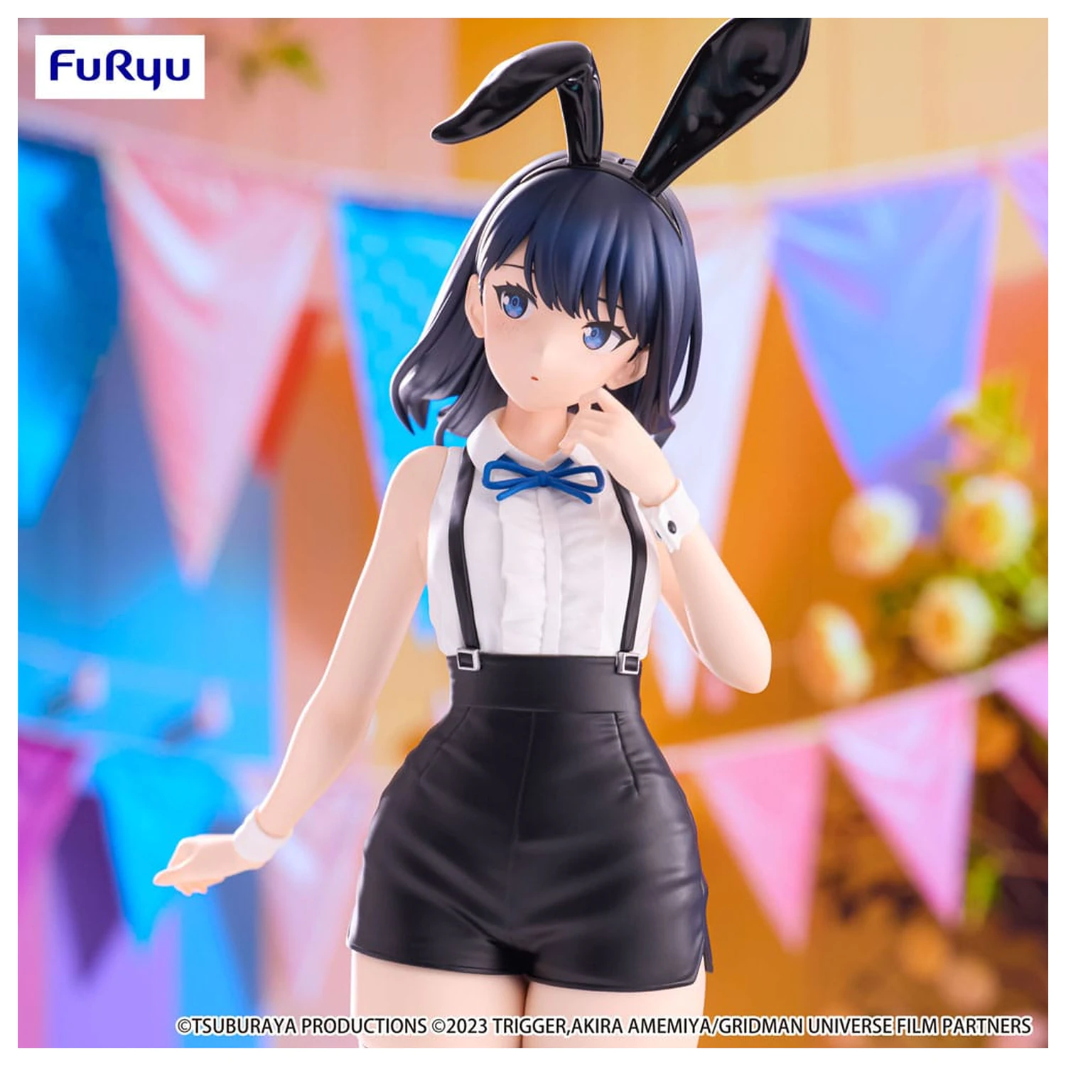 Gridman Universe BiCute Bunnies PVC Statue Rikka Takarada Easter Bunny Ver. 28 cm  product photo