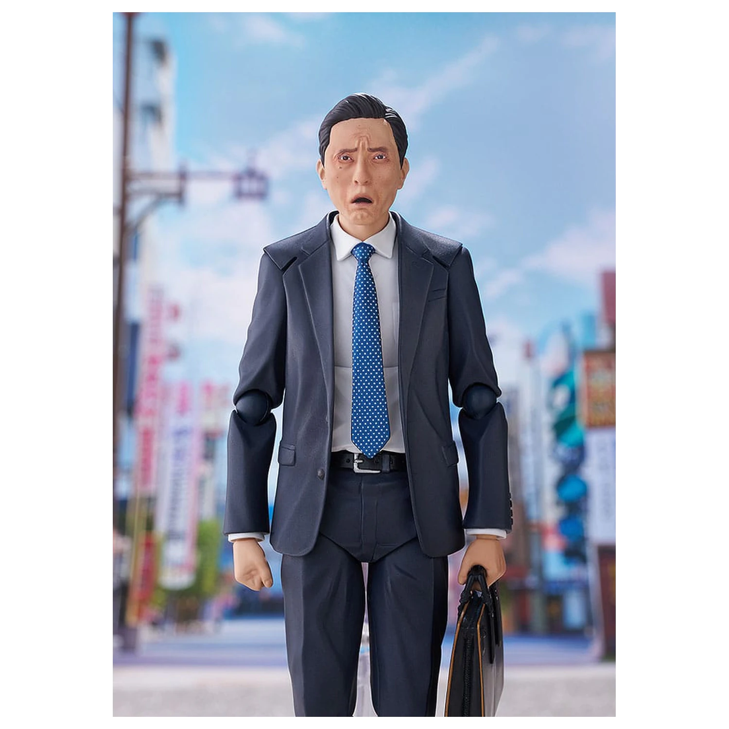 Gridman Universe Figma Action Figure Goro Inogashira Yutaka Matsushige Ver. Renewal Edition - Nostalgic Teishoku Restaurant Set 17 cm    product photo