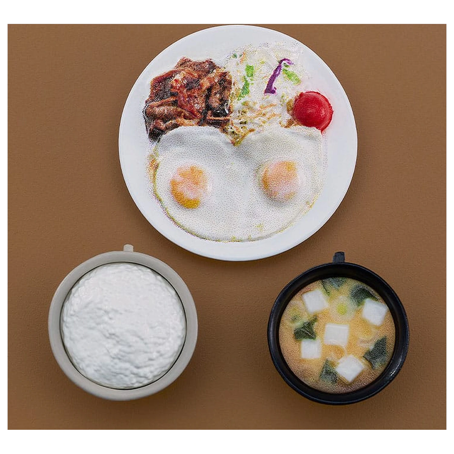 Gridman Universe Figma Action Figure Goro Inogashira Yutaka Matsushige Ver. Renewal Edition - Nostalgic Teishoku Restaurant Set 17 cm    product photo