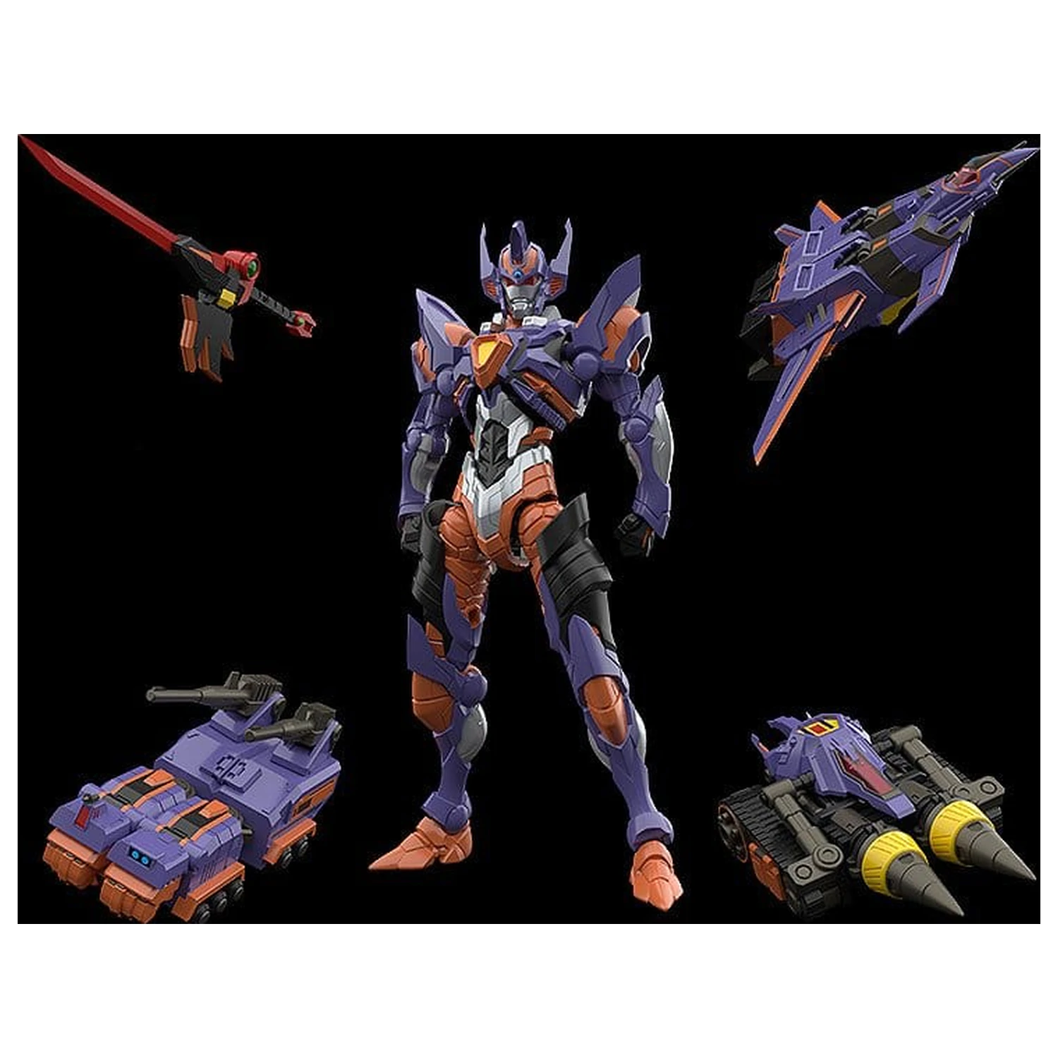 Gridman Universe Moderoid Plastic Model Kit Full Power Gridknight 17 cm product photo