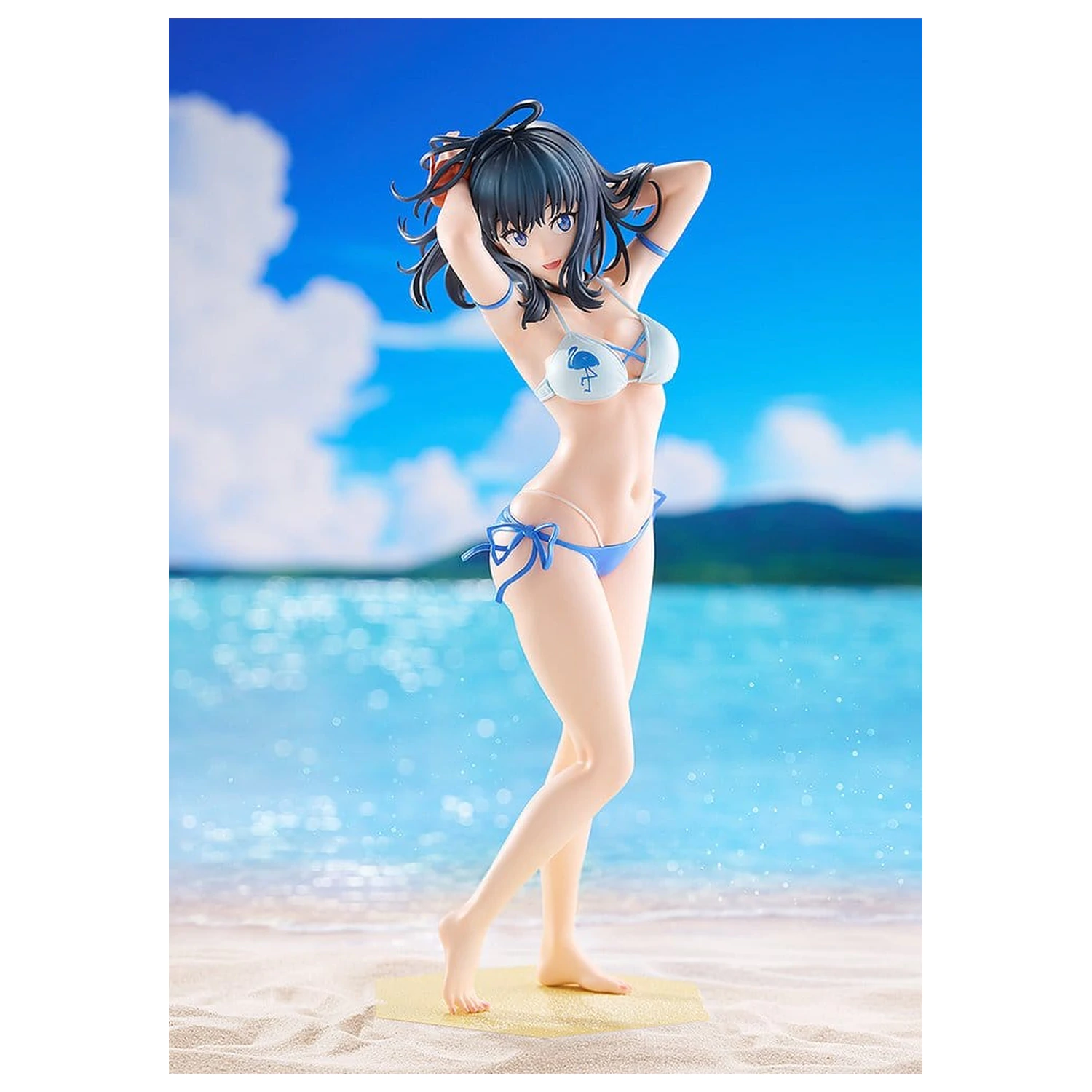 Gridman Universe Pop Up Parade PVC Statue Beach Queens Rikka Takarada Ver. L Size 22 cm                 product photo