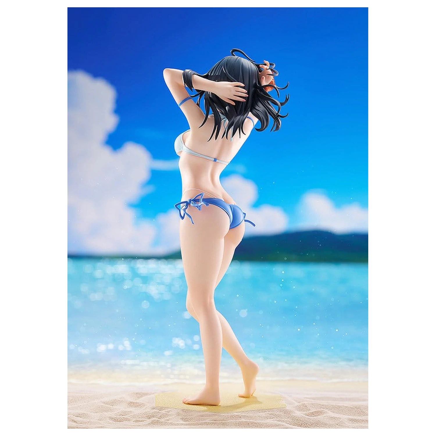 Gridman Universe Pop Up Parade PVC Statue Beach Queens Rikka Takarada Ver. L Size 22 cm                 product photo