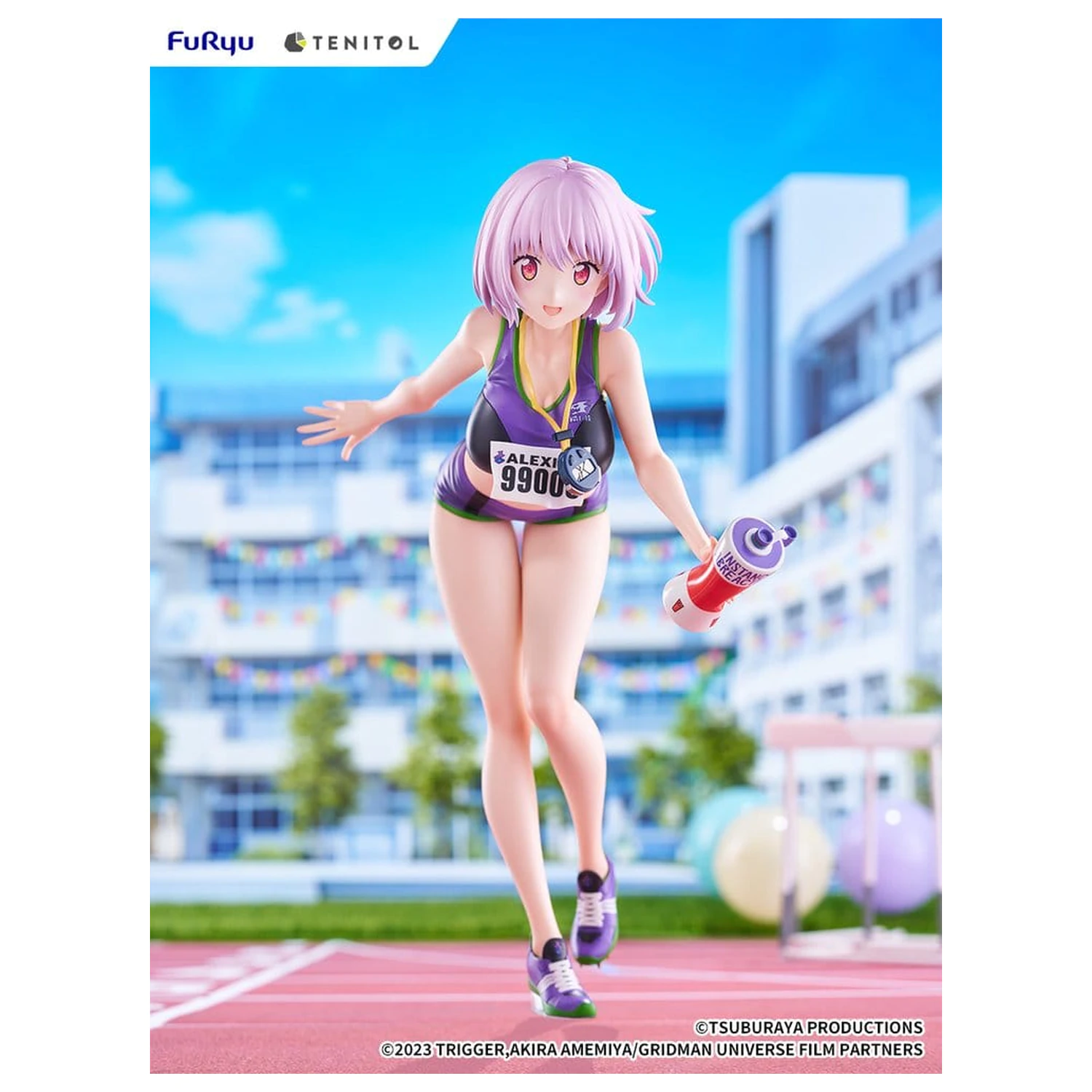 Gridman Universe Tenitol Tall PVC Figure Akane Shinjo Sportswear Ver. 28 cm product photo
