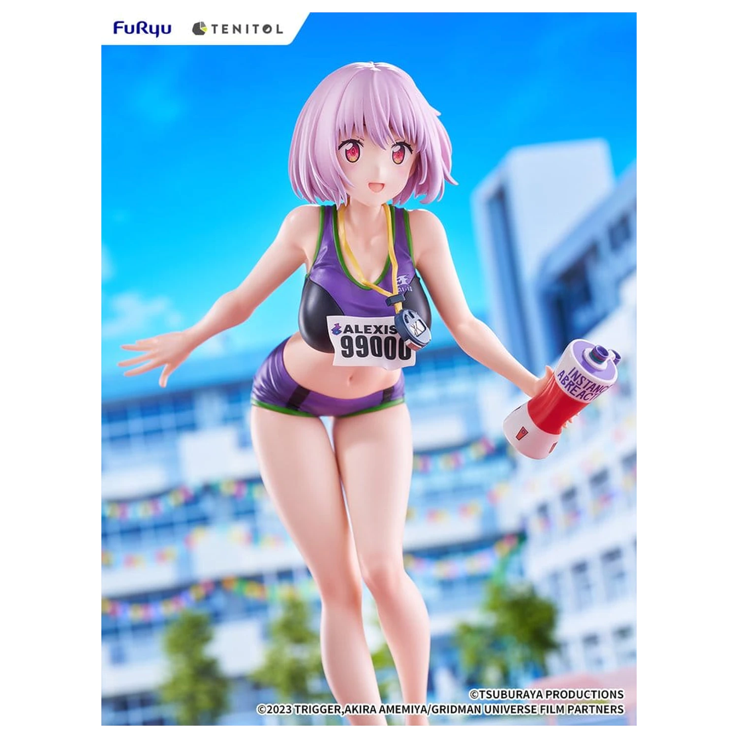 Gridman Universe Tenitol Tall PVC Figure Akane Shinjo Sportswear Ver. 28 cm product photo