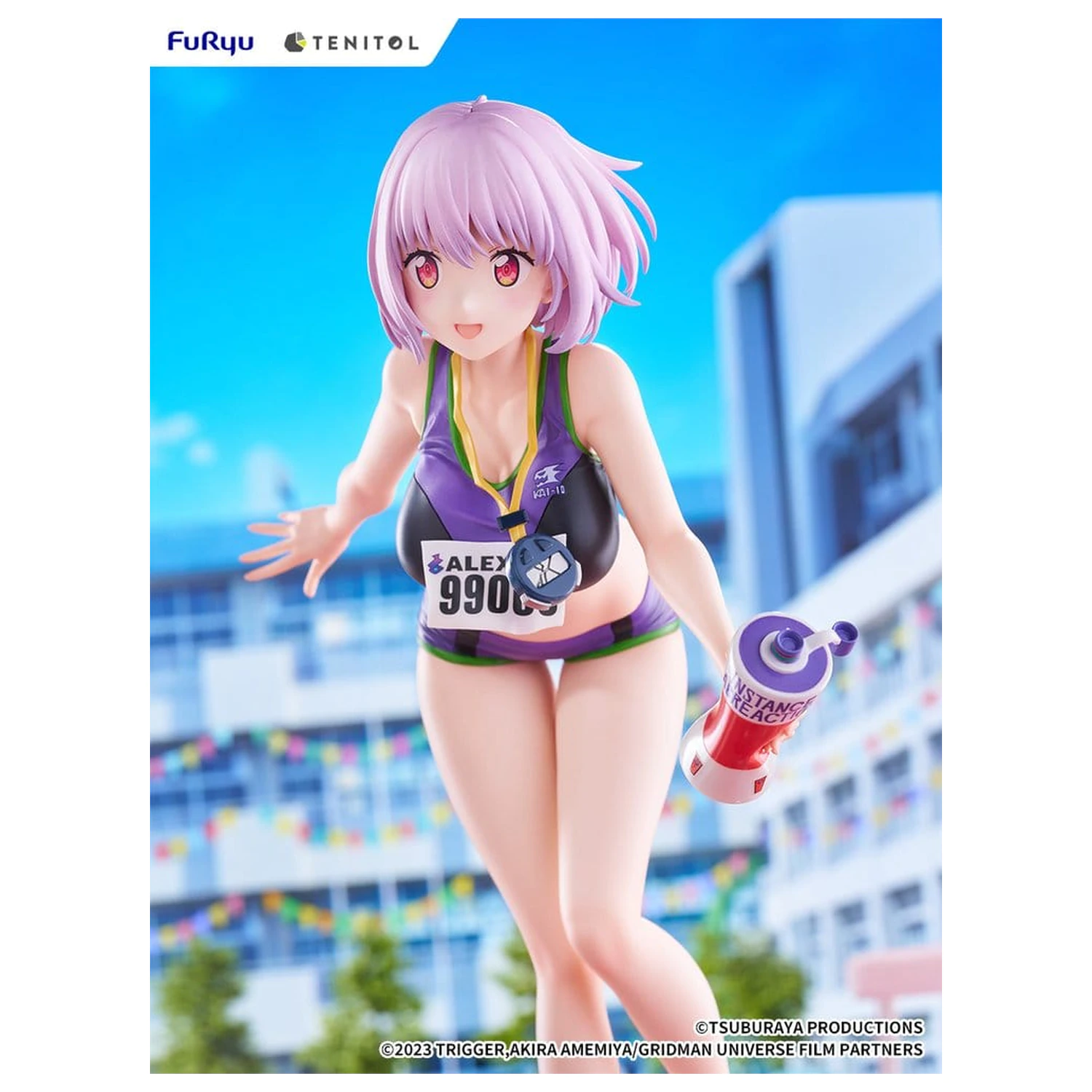 Gridman Universe Tenitol Tall PVC Figure Akane Shinjo Sportswear Ver. 28 cm product photo
