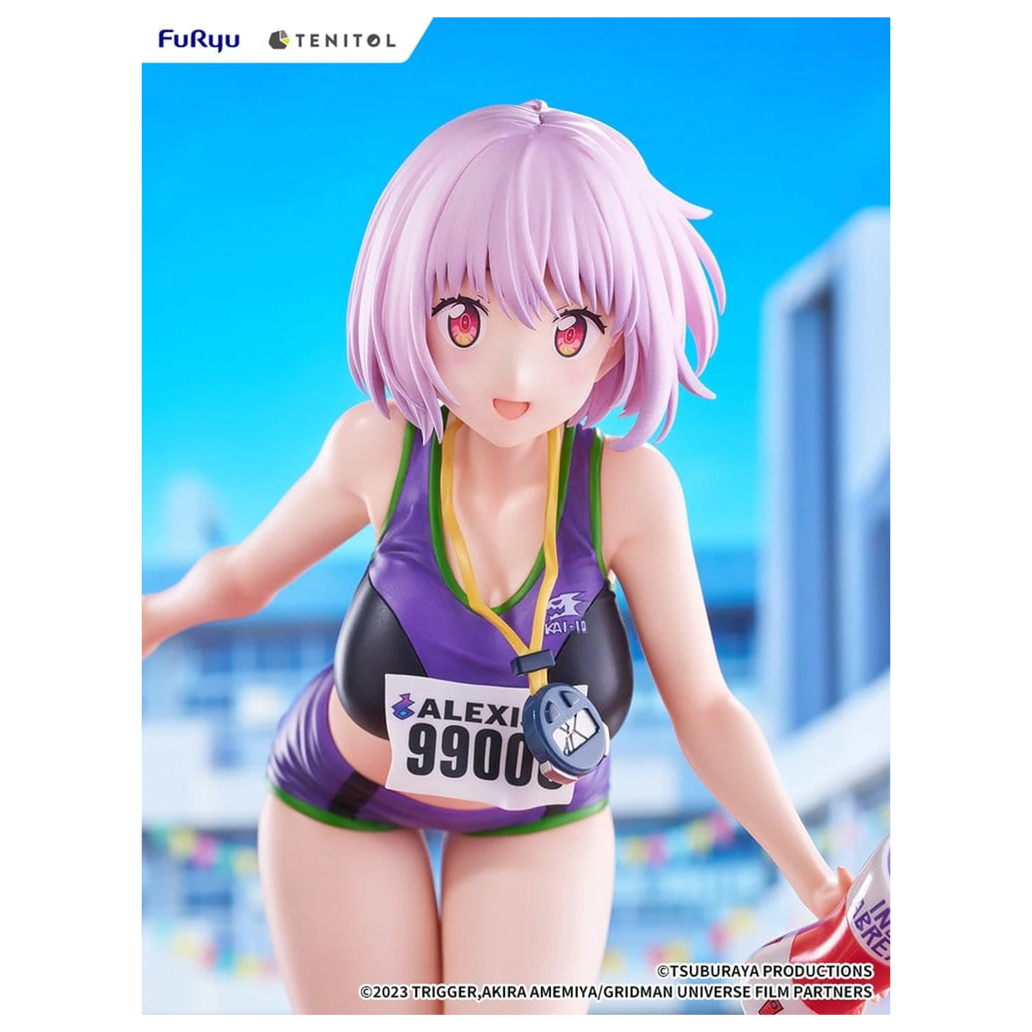 Gridman Universe Tenitol Tall PVC Figure Akane Shinjo Sportswear Ver. 28 cm product photo