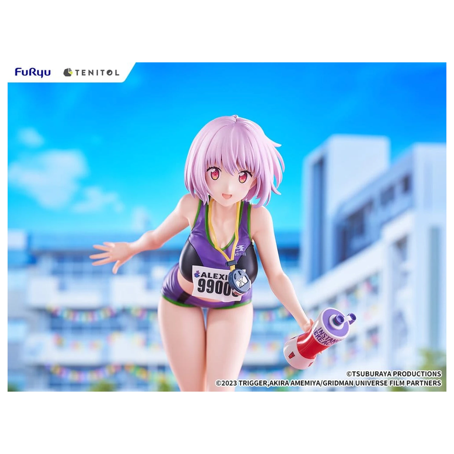 Gridman Universe Tenitol Tall PVC Figure Akane Shinjo Sportswear Ver. 28 cm product photo