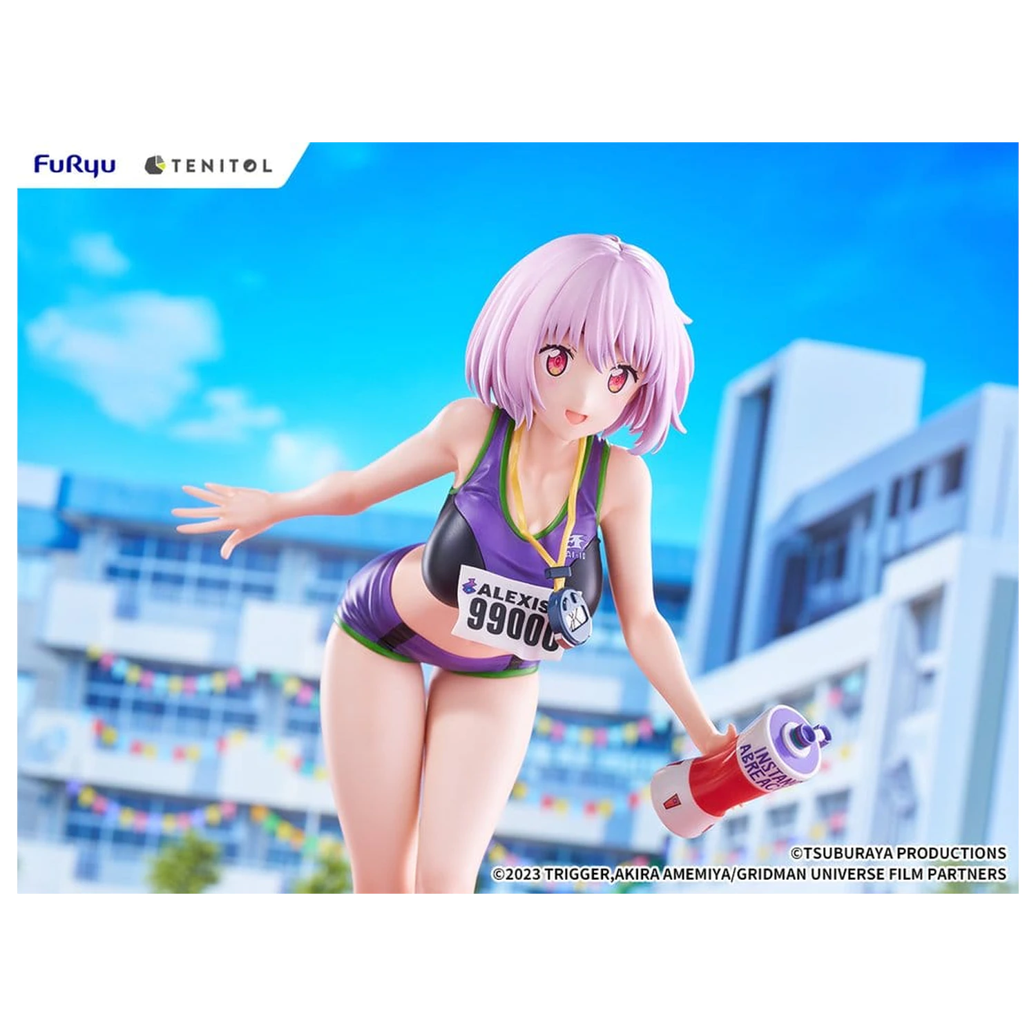 Gridman Universe Tenitol Tall PVC Figure Akane Shinjo Sportswear Ver. 28 cm product photo