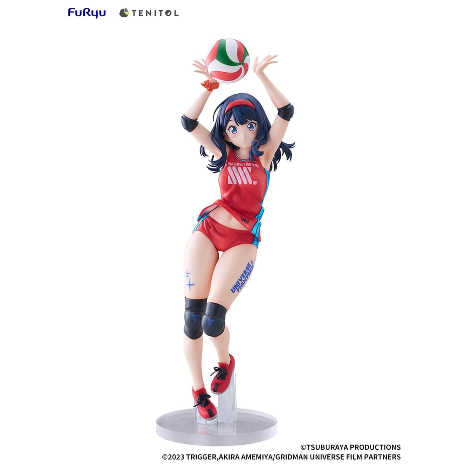 Gridman Universe Tenitol Tall PVC Figure Rikka Takarada Sportswear Ver. 36 cm product photo