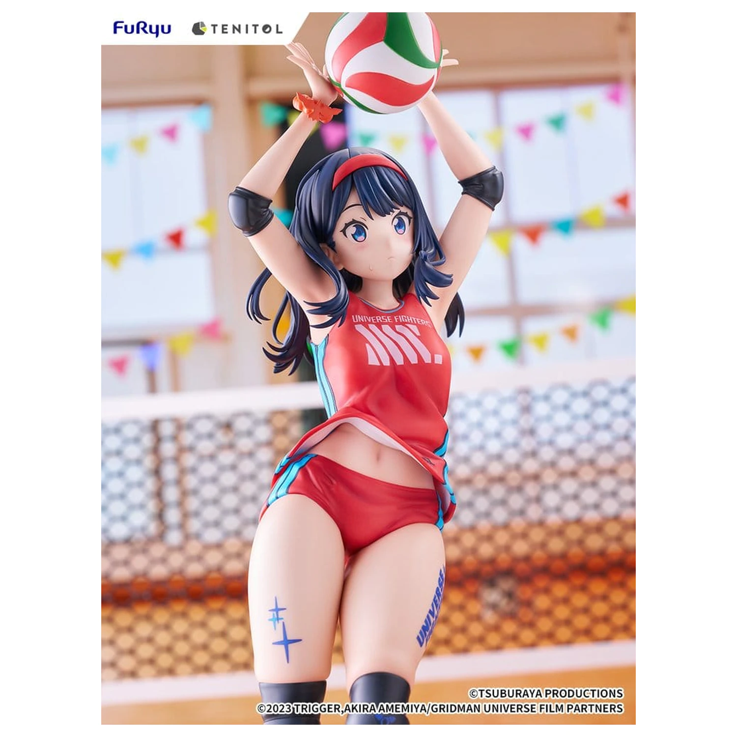 Gridman Universe Tenitol Tall PVC Figure Rikka Takarada Sportswear Ver. 36 cm product photo