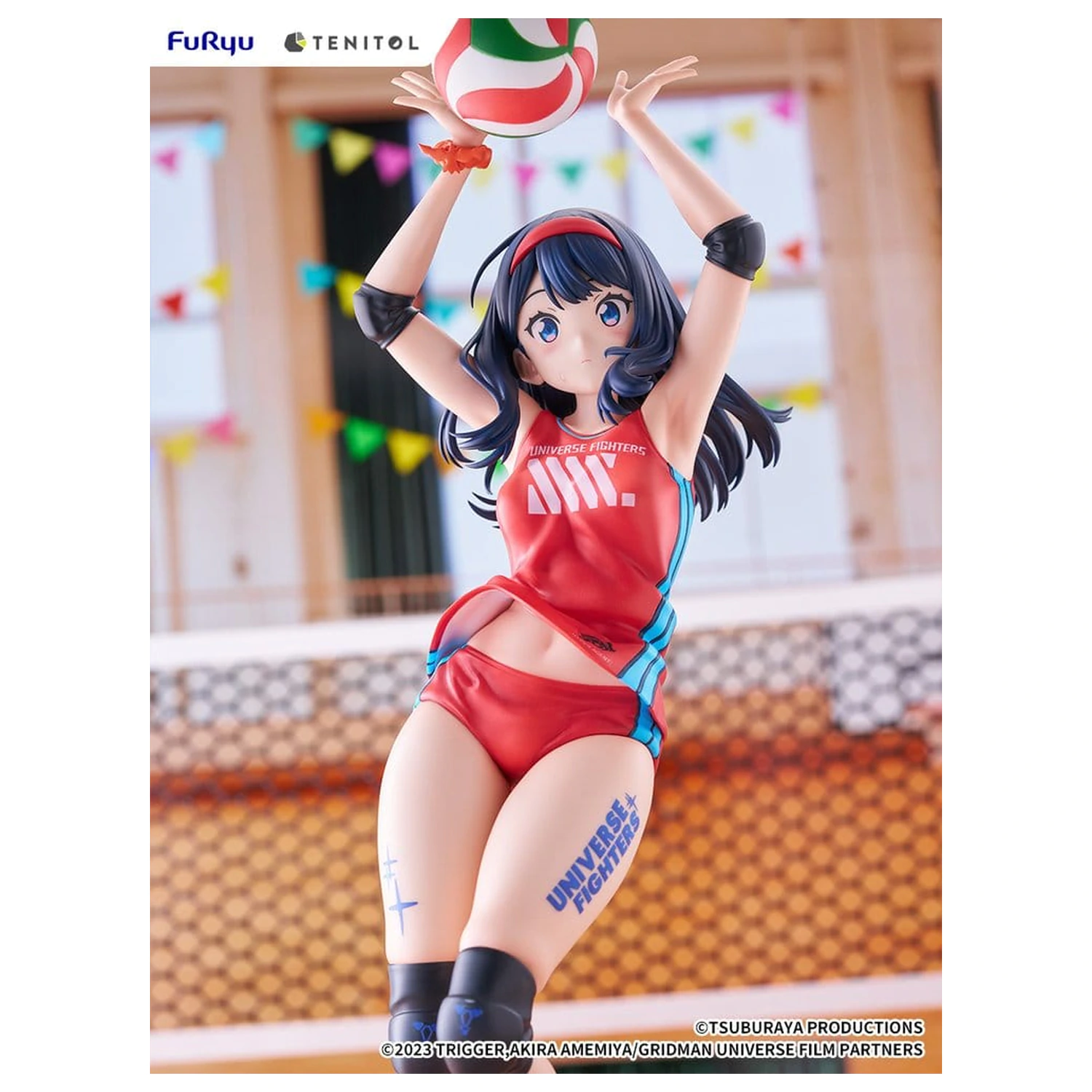 Gridman Universe Tenitol Tall PVC Figure Rikka Takarada Sportswear Ver. 36 cm product photo