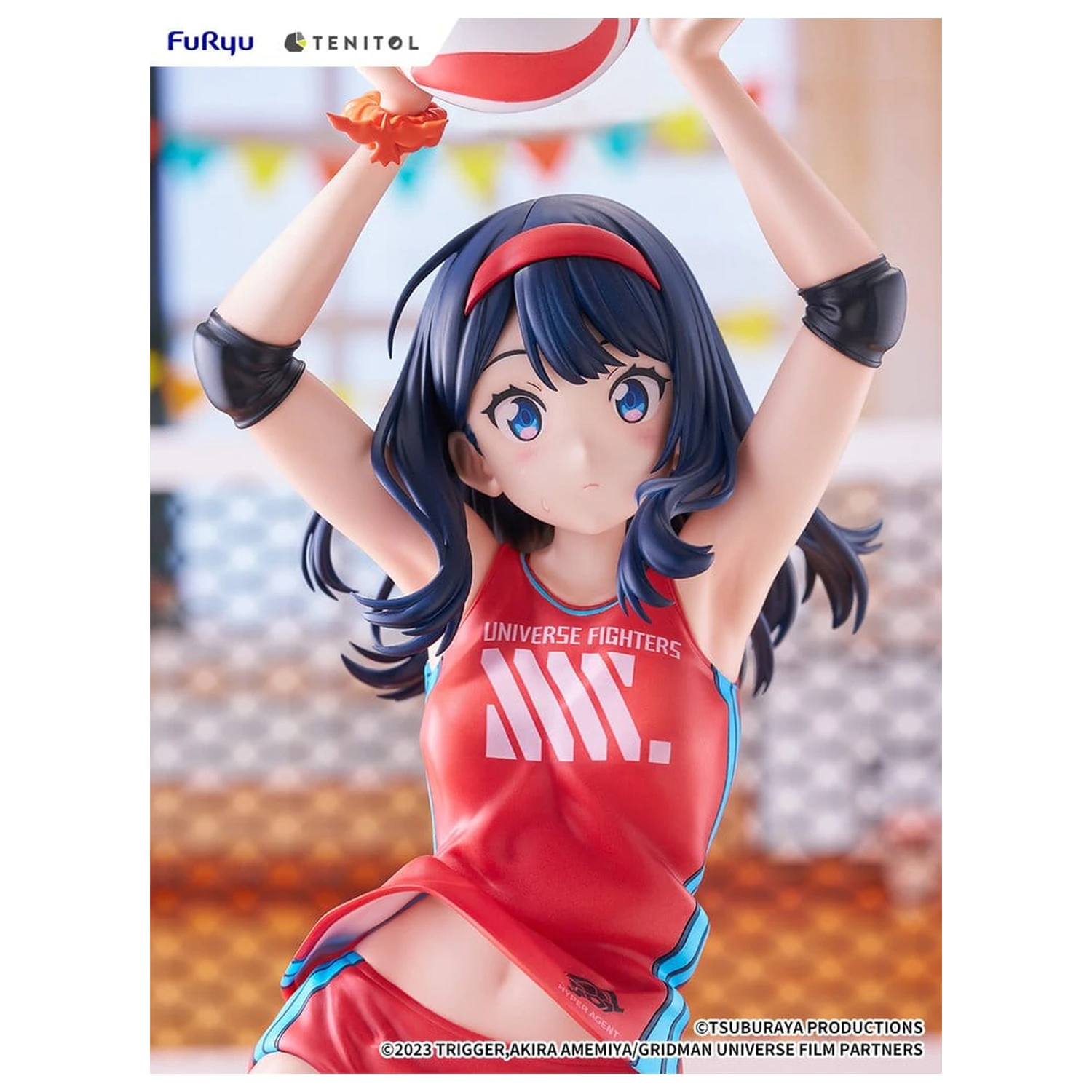 Gridman Universe Tenitol Tall PVC Figure Rikka Takarada Sportswear Ver. 36 cm product photo