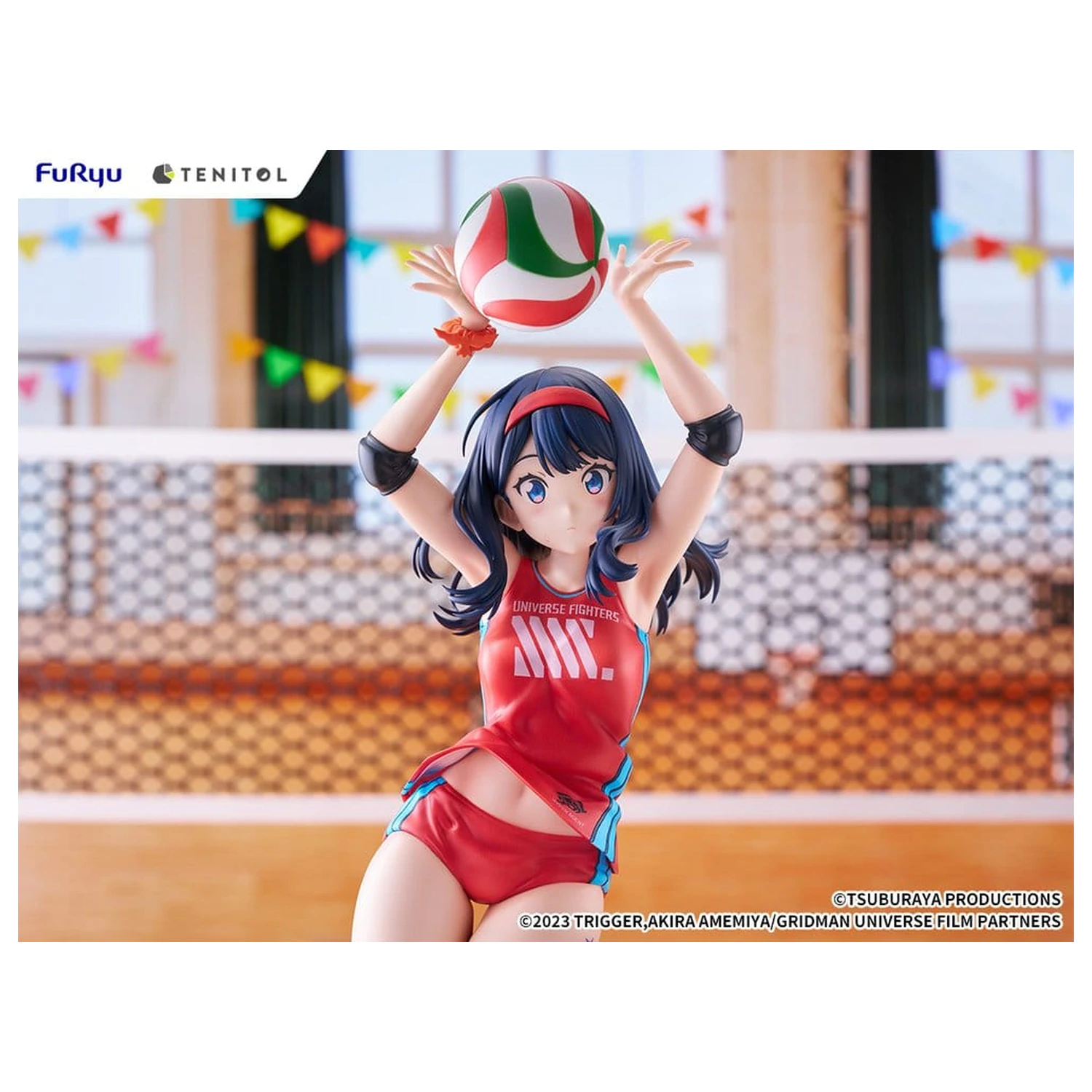 Gridman Universe Tenitol Tall PVC Figure Rikka Takarada Sportswear Ver. 36 cm product photo
