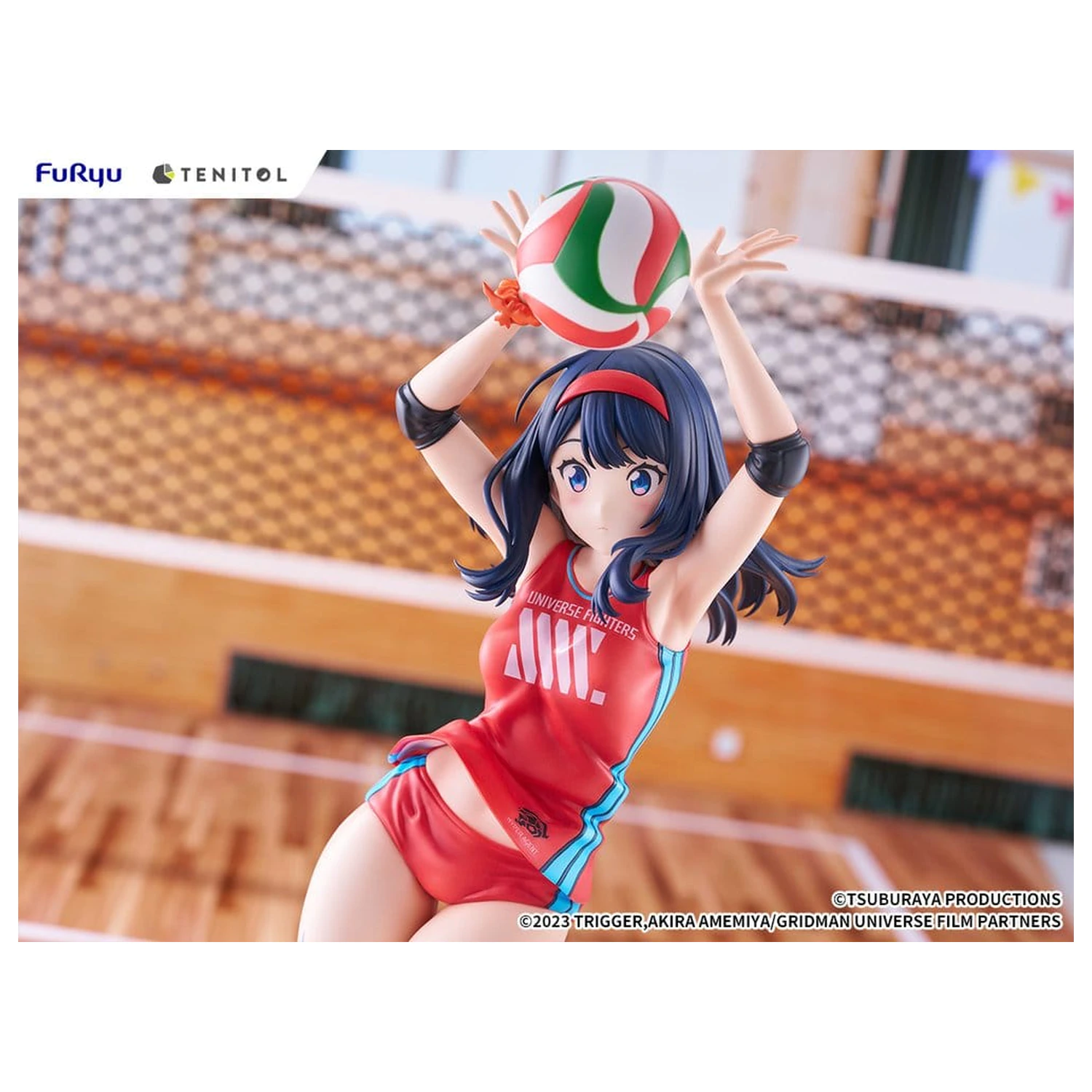Gridman Universe Tenitol Tall PVC Figure Rikka Takarada Sportswear Ver. 36 cm product photo