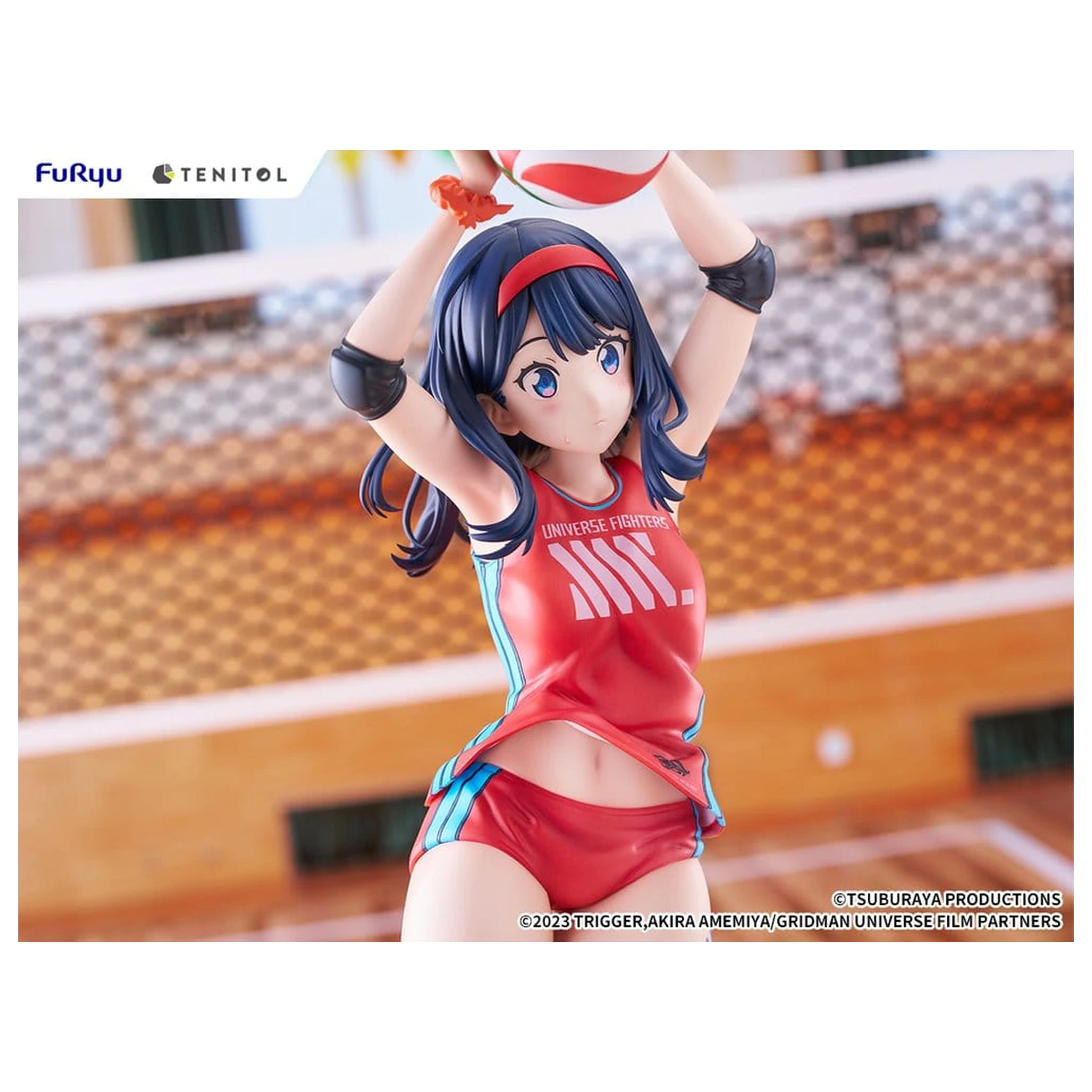 Gridman Universe Tenitol Tall PVC Figure Rikka Takarada Sportswear Ver. 36 cm product photo