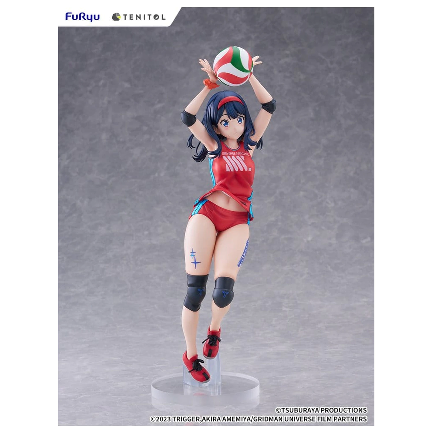 Gridman Universe Tenitol Tall PVC Figure Rikka Takarada Sportswear Ver. 36 cm product photo
