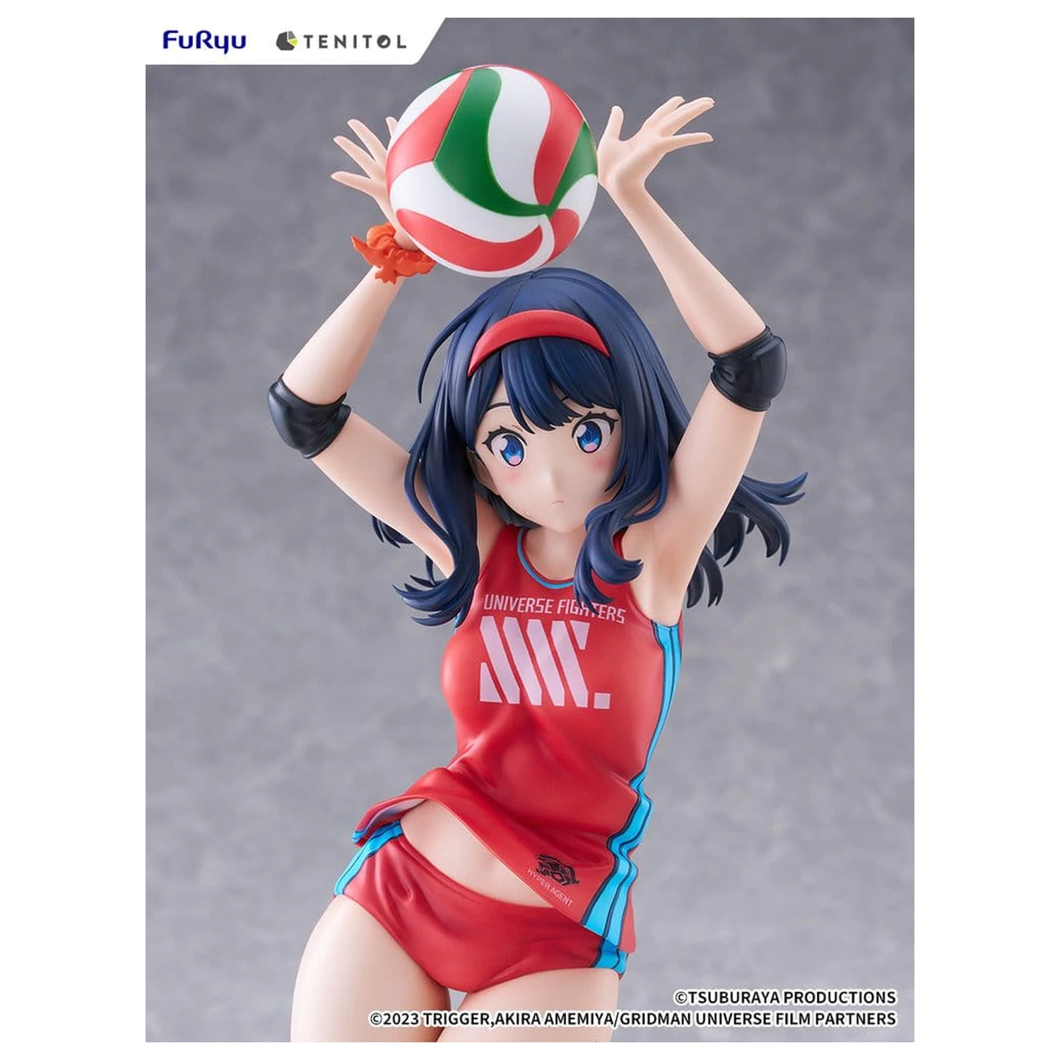 Gridman Universe Tenitol Tall PVC Figure Rikka Takarada Sportswear Ver. 36 cm product photo